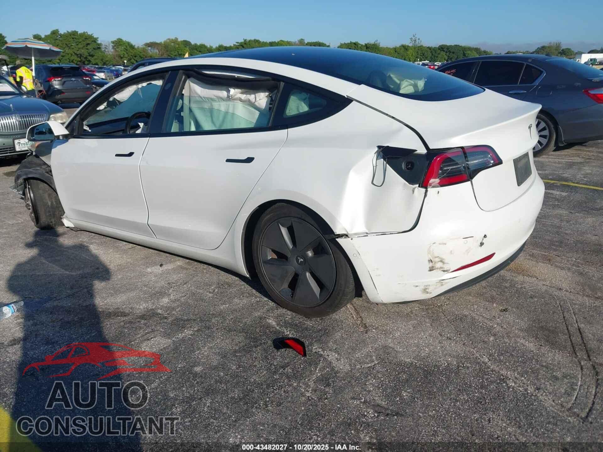 TESLA MODEL 3 2021 - 5YJ3E1EA2MF091737