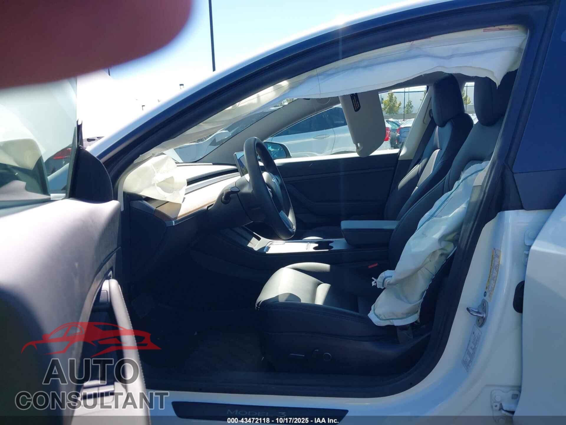 TESLA MODEL 3 2021 - 5YJ3E1EA6MF873765