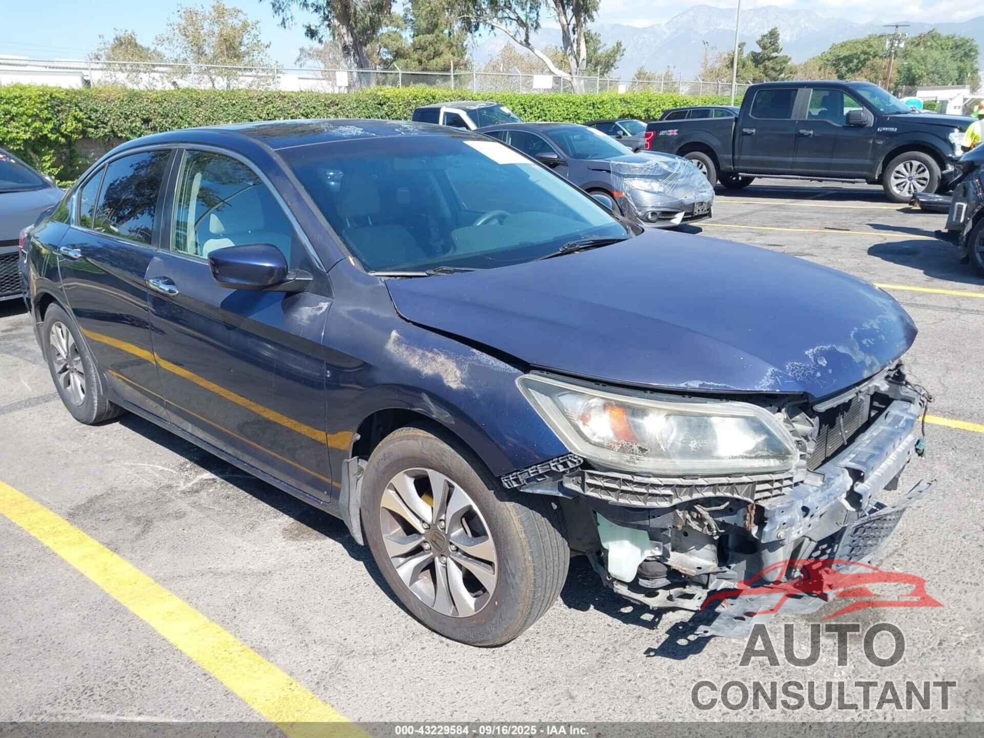 HONDA ACCORD 2013 - 1HGCR2F34DA001685