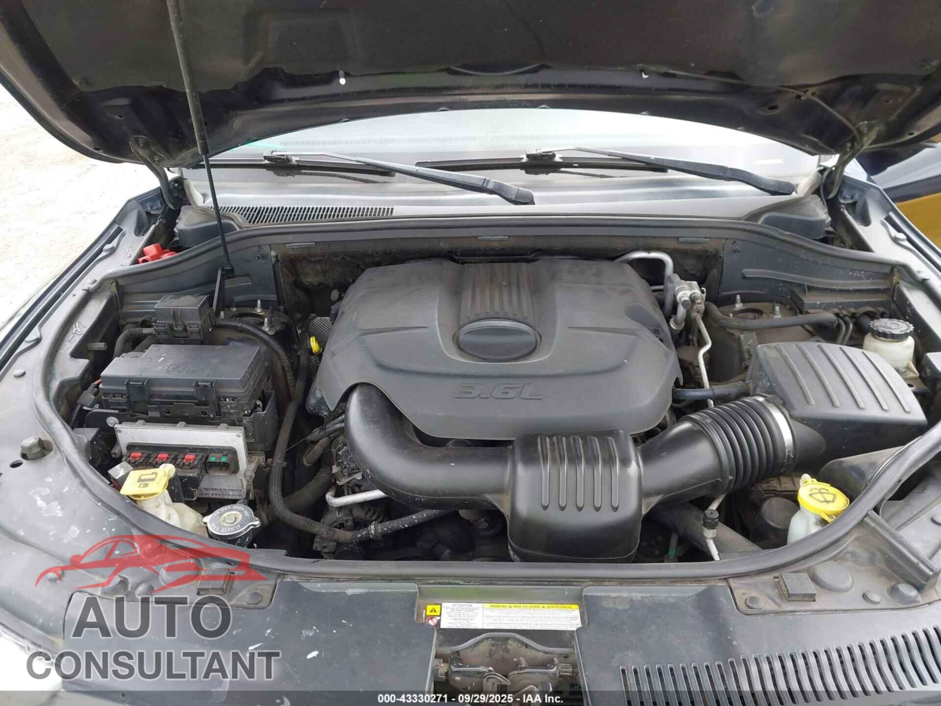 DODGE DURANGO 2011 - 1D4RD4GG3BC680339
