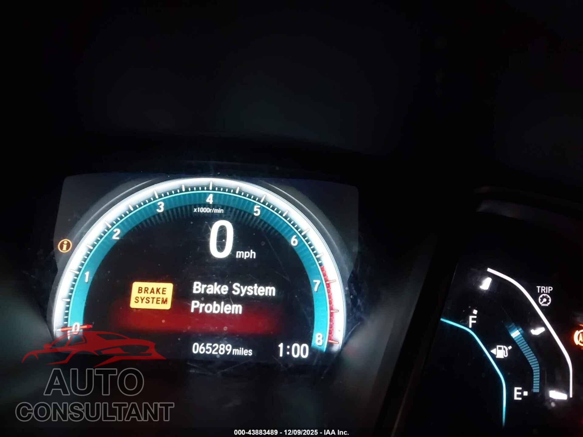 HONDA CIVIC 2017 - 19XFC2F78HE080345
