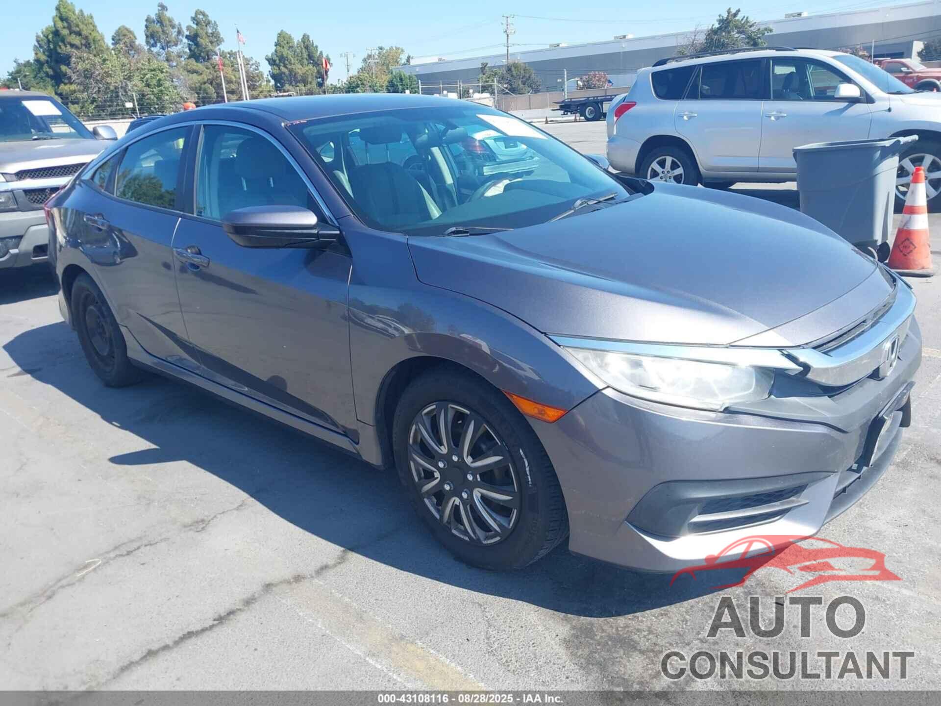 HONDA CIVIC 2017 - 19XFC2F58HE218982