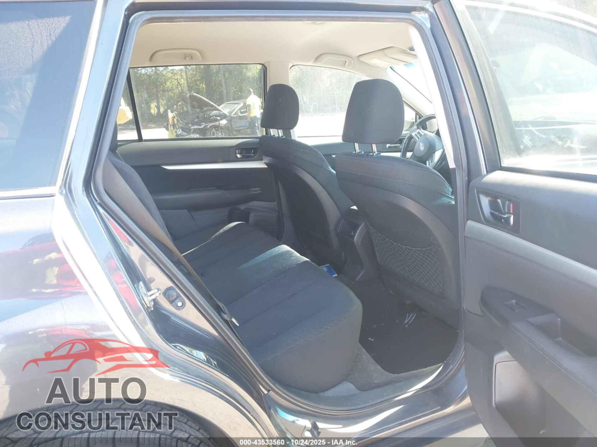 SUBARU OUTBACK 2012 - 4S4BRCCC8C3294462