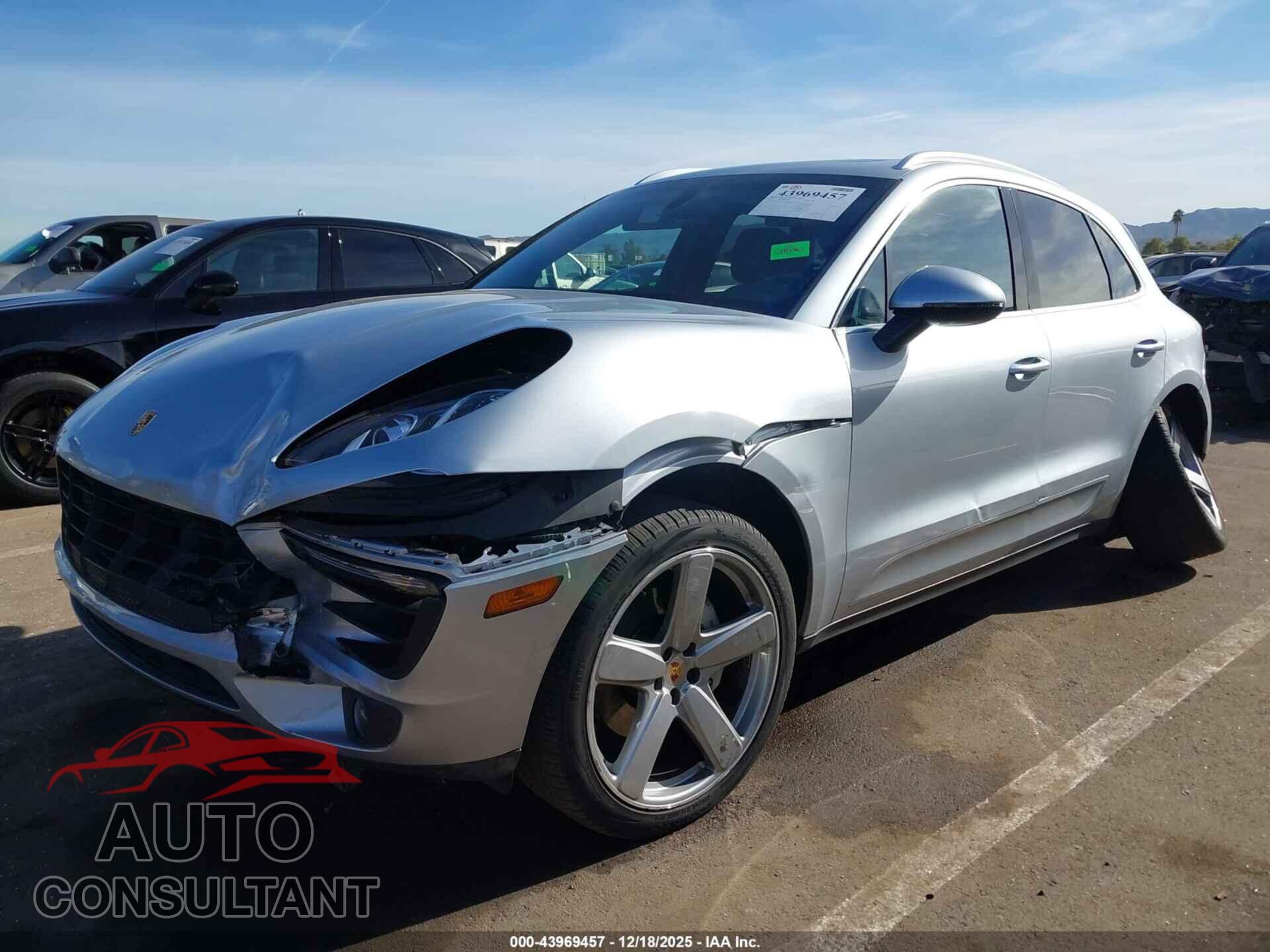 PORSCHE MACAN 2016 - WP1AB2A5XGLB51293