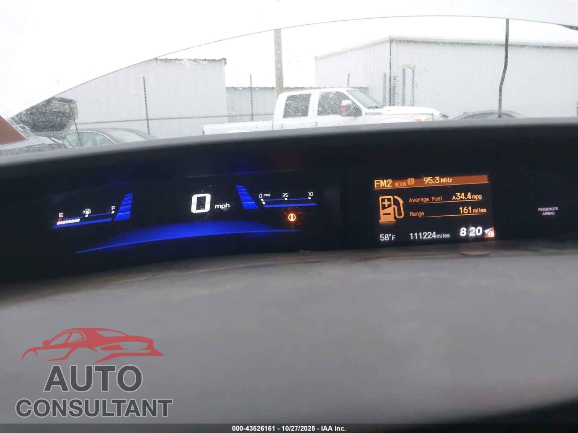 HONDA CIVIC 2013 - 19XFB2F81DE020896