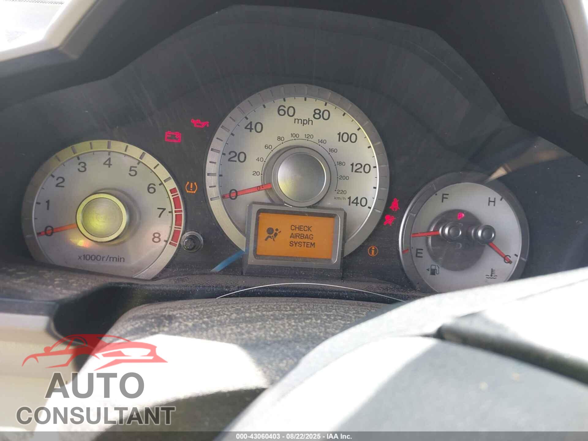 HONDA PILOT 2011 - 5FNYF4H96BB024397
