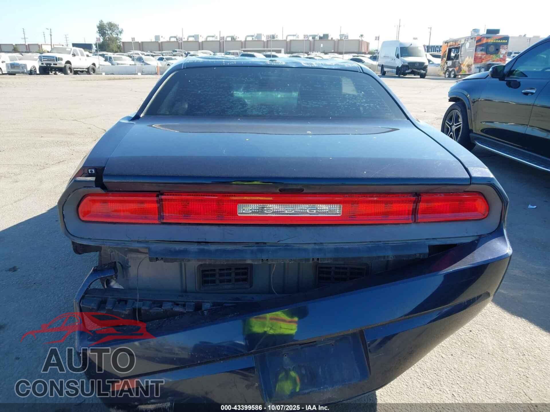DODGE CHALLENGER 2012 - 2C3CDYAG4CH157319