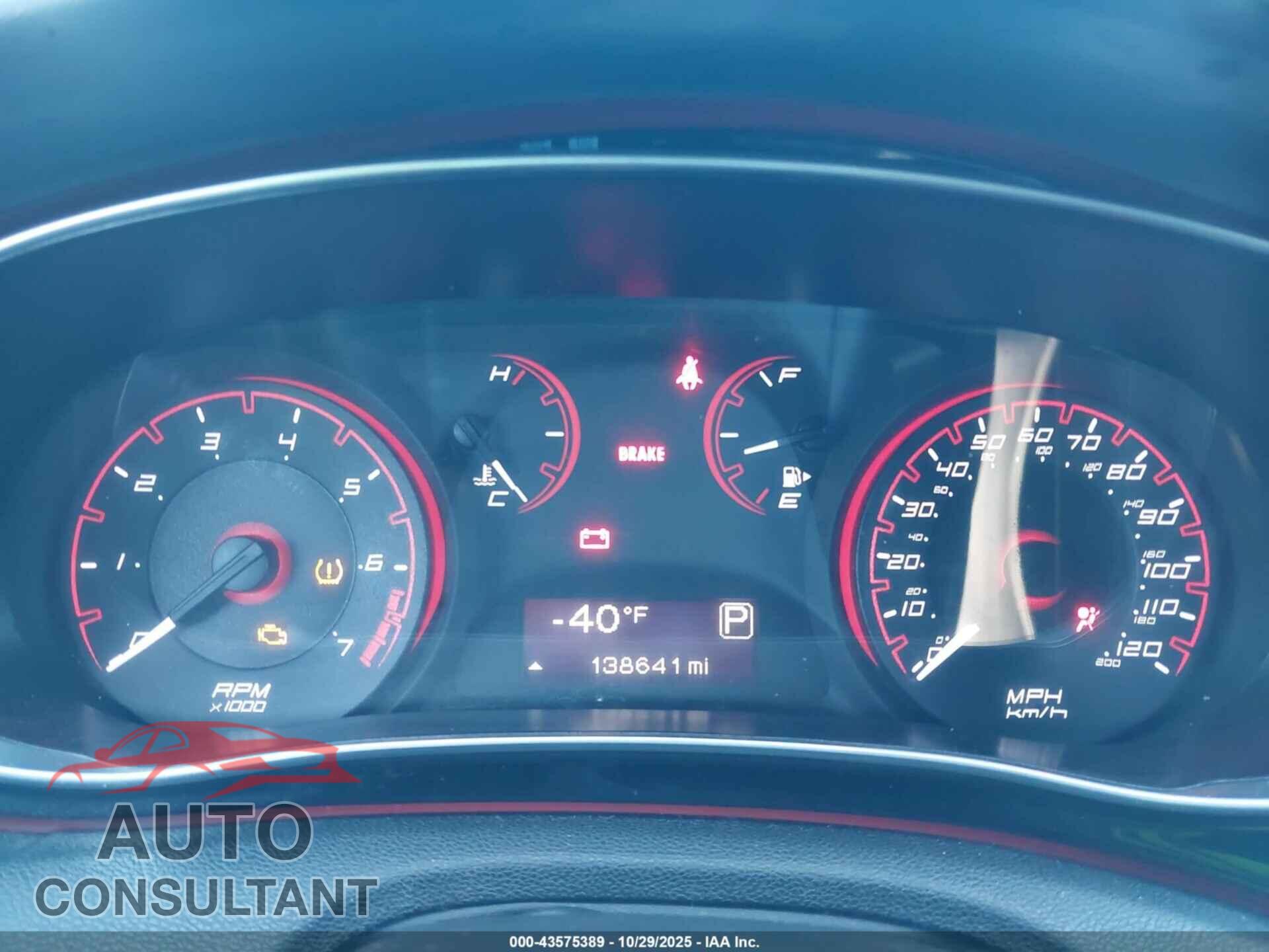 DODGE DART 2015 - 1C3CDFBB6FD363508