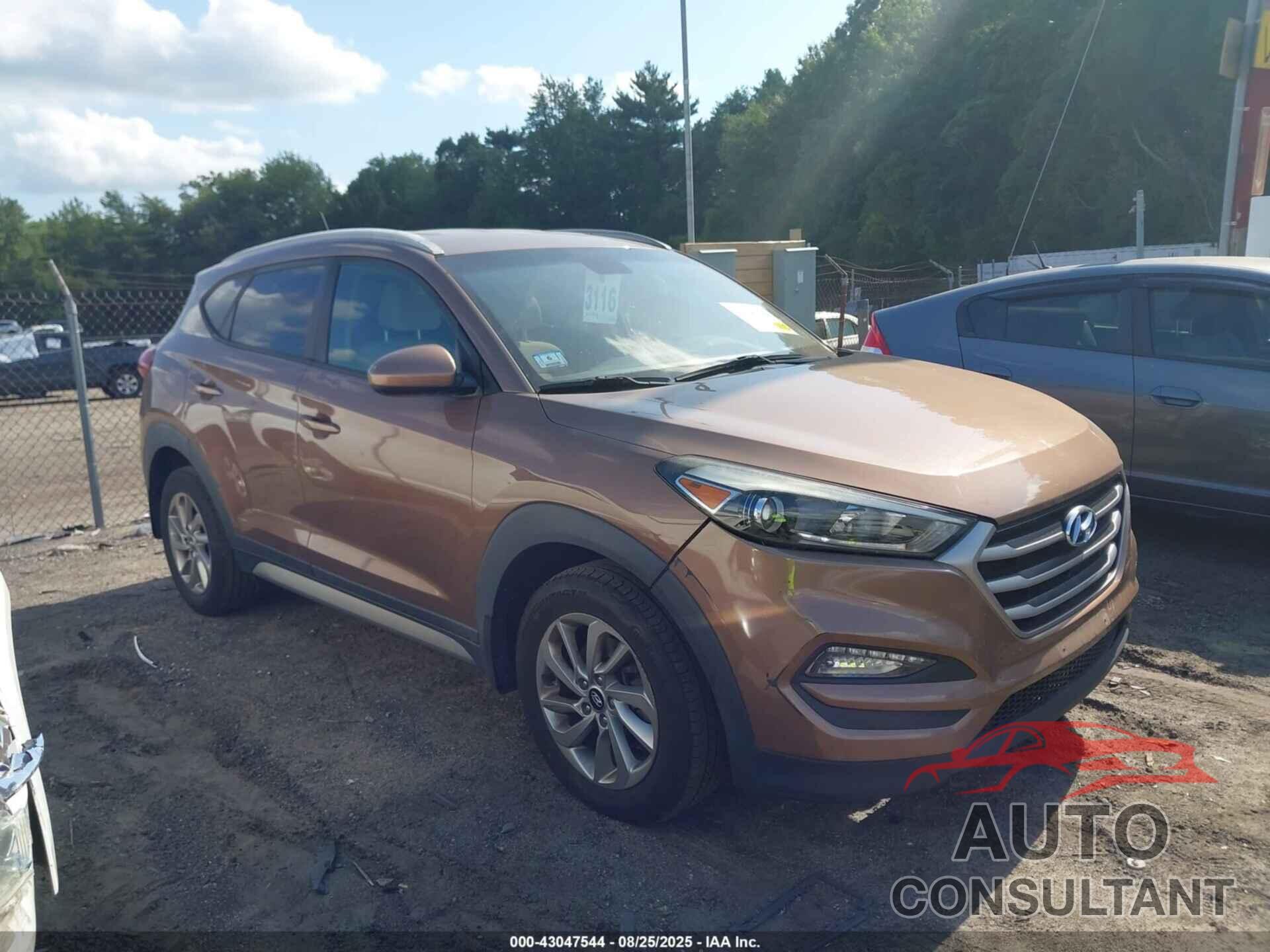 HYUNDAI TUCSON 2017 - KM8J3CA4XHU312289