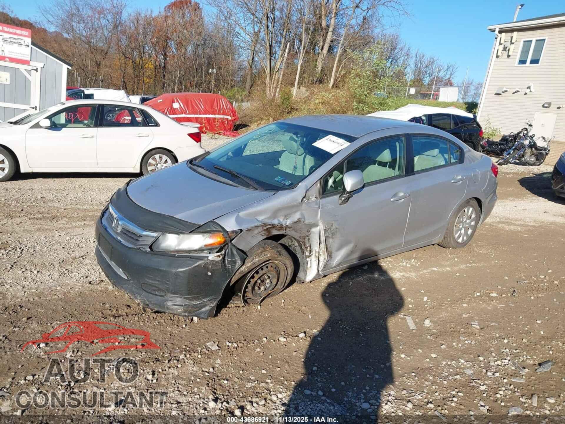 HONDA CIVIC 2012 - 19XFB2E54CE005363