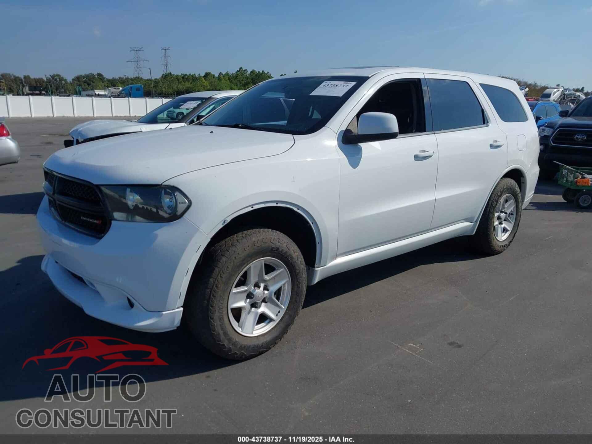 DODGE DURANGO 2013 - 1C4RDJAG5DC632803