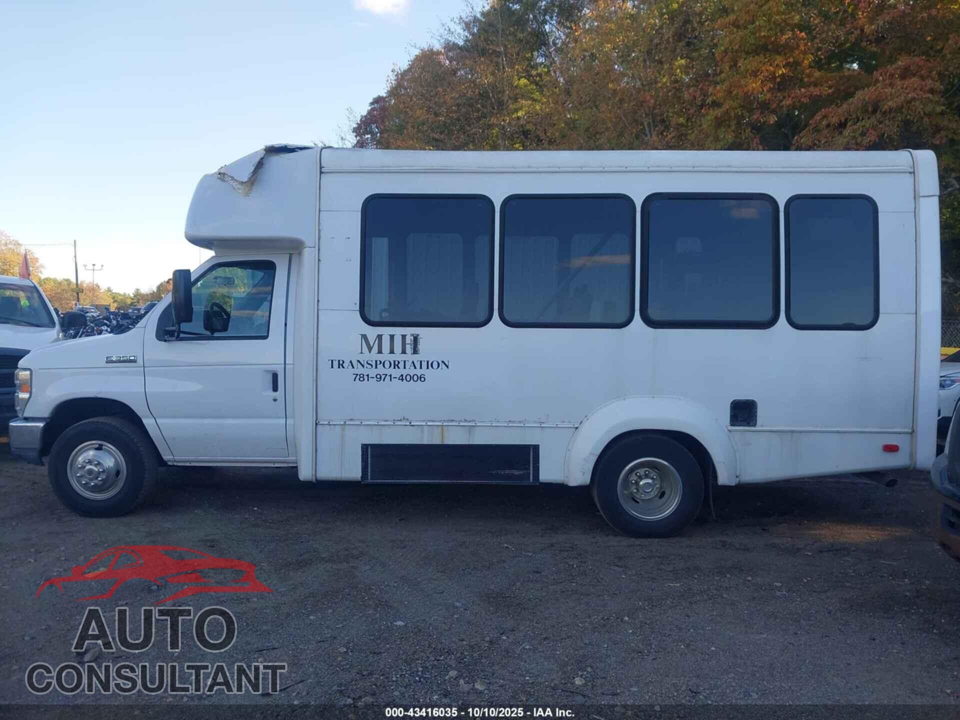 FORD E-350 CUTAWAY 2012 - 1FDEE3FS6CDB18922