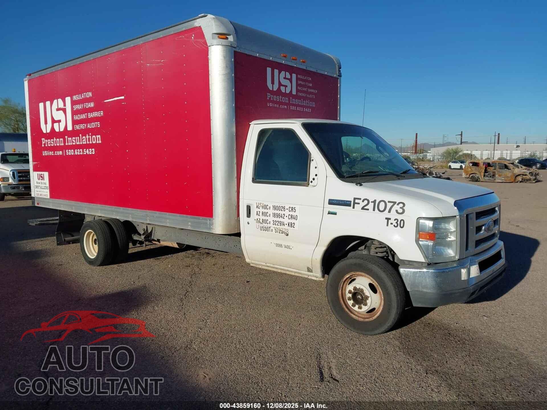 FORD E-350 CUTAWAY 2014 - 1FDWE3FL0EDA28326
