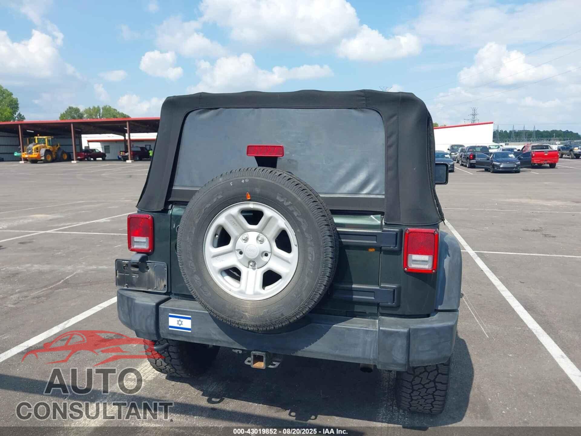 JEEP WRANGLER 2011 - 1J4AA2D12BL609084