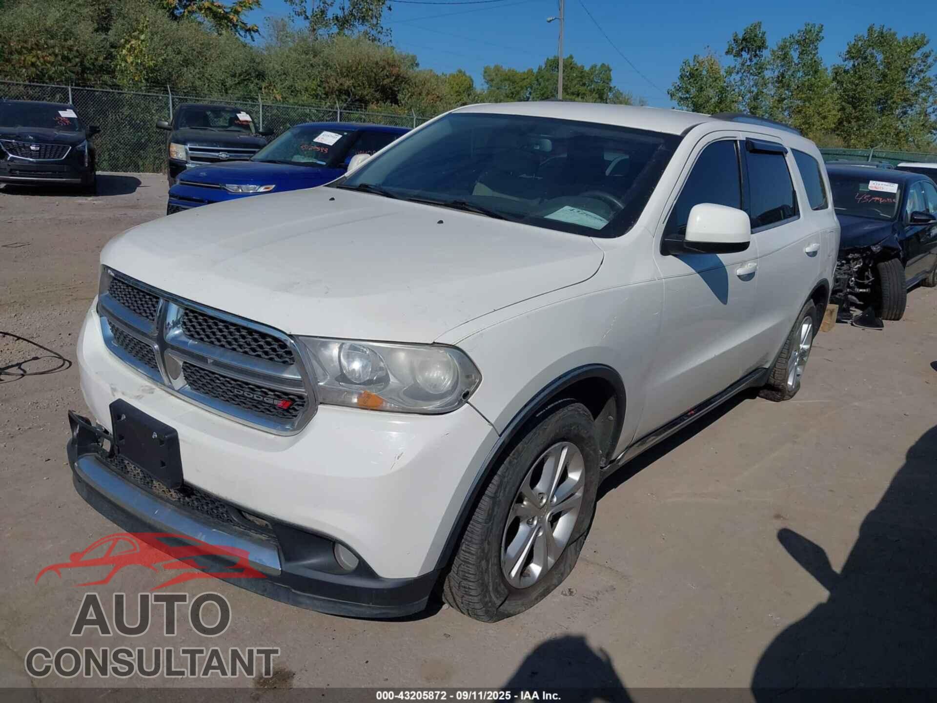 DODGE DURANGO 2012 - 1C4RDHAG3CC330403