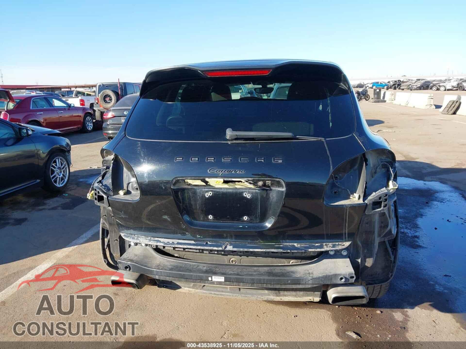 PORSCHE CAYENNE 2011 - WP1AA2A23BLA00491