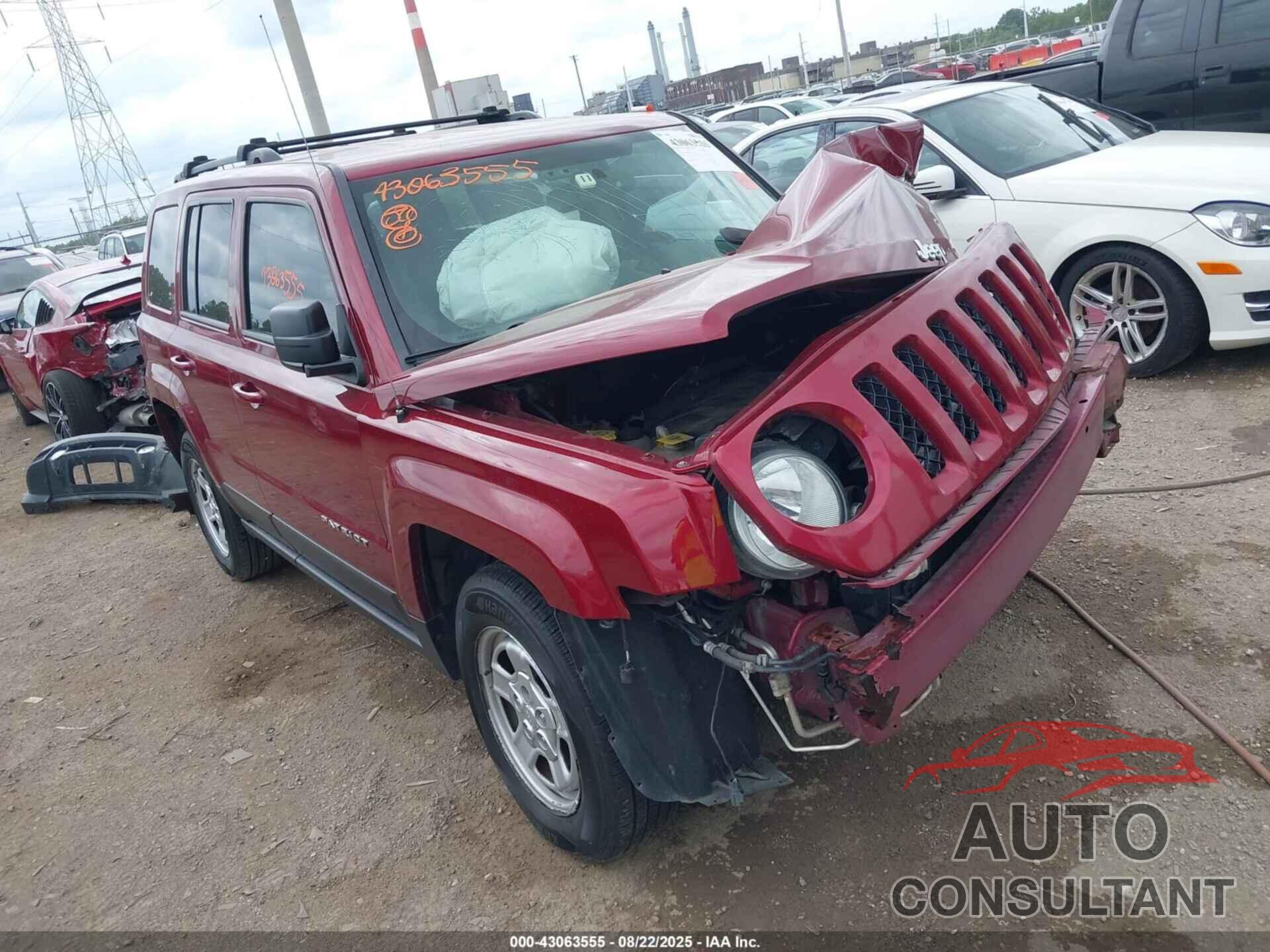 JEEP PATRIOT 2017 - 1C4NJRBB1HD143114