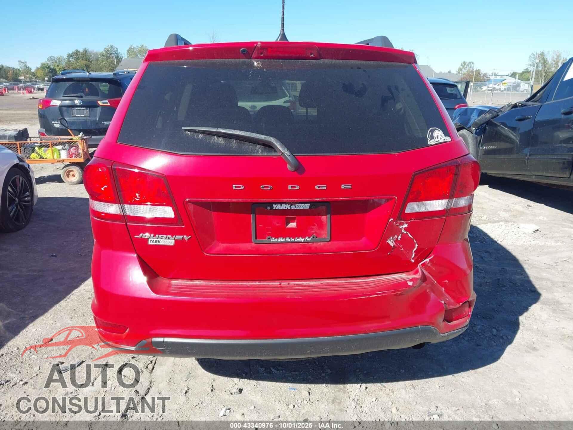 DODGE JOURNEY 2019 - 3C4PDCBB3KT719297