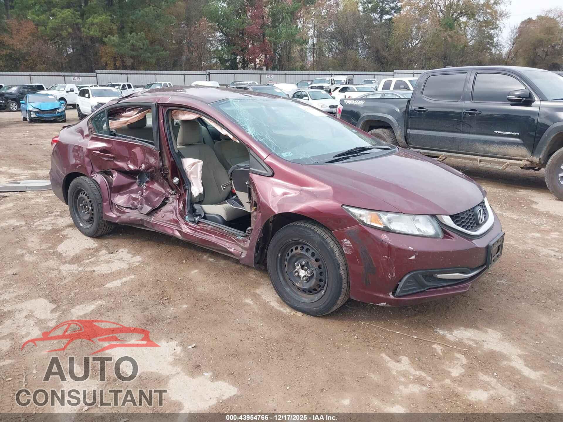 HONDA CIVIC 2015 - 19XFB2F58FE087701