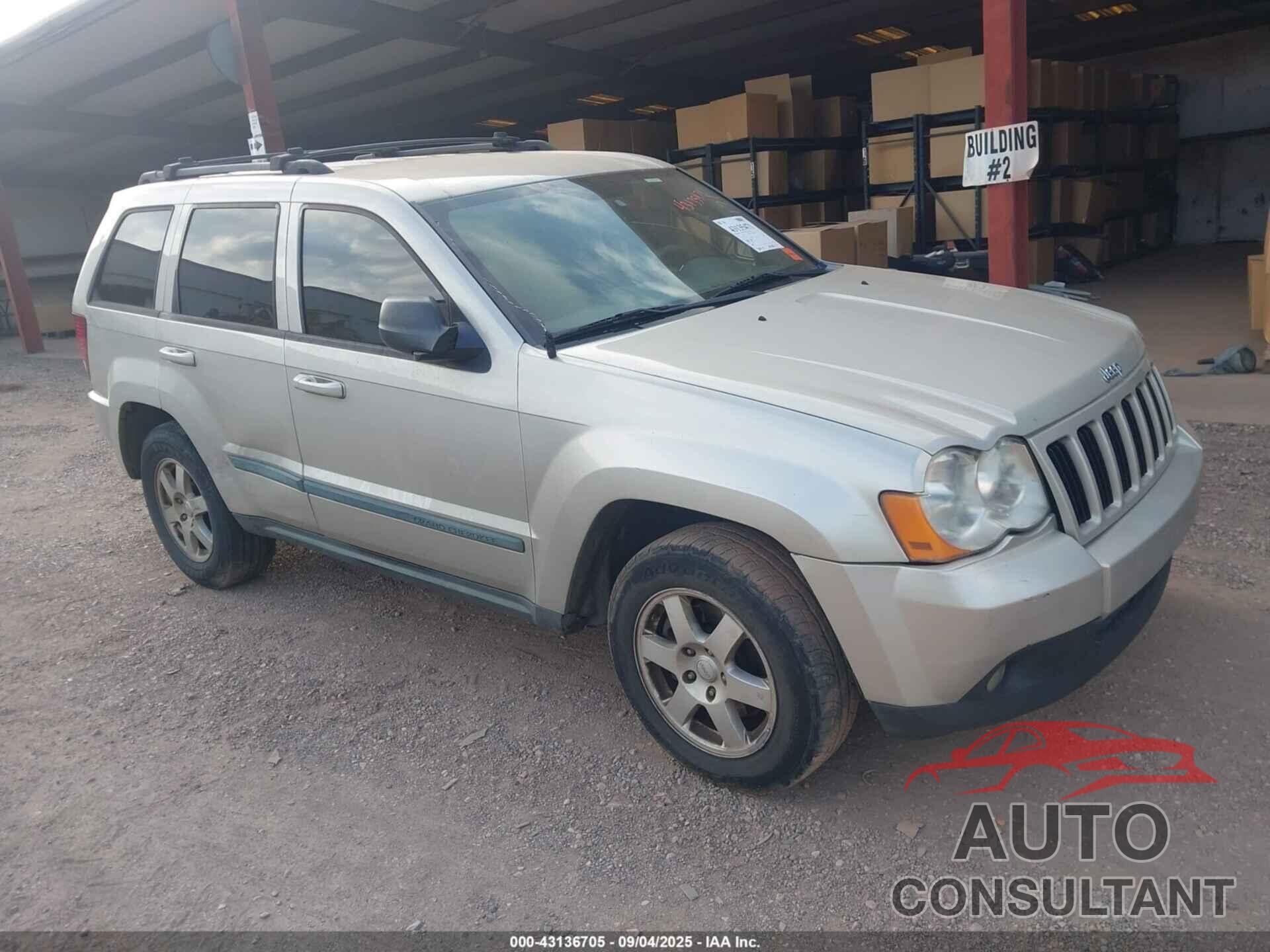 JEEP GRAND CHEROKEE 2009 - 1J8GS48K19C504177
