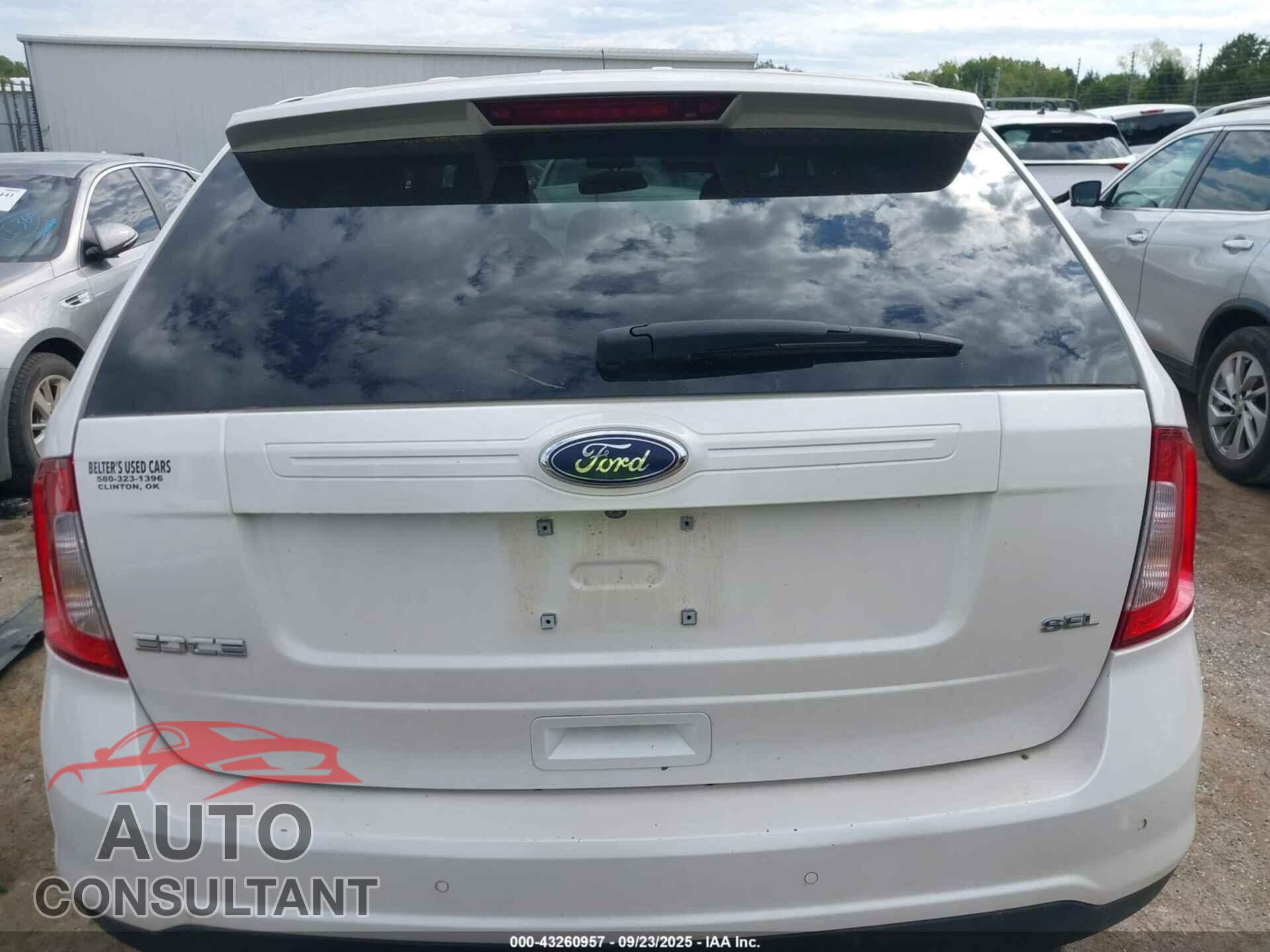 FORD EDGE 2011 - 2FMDK3JCXBBB31987