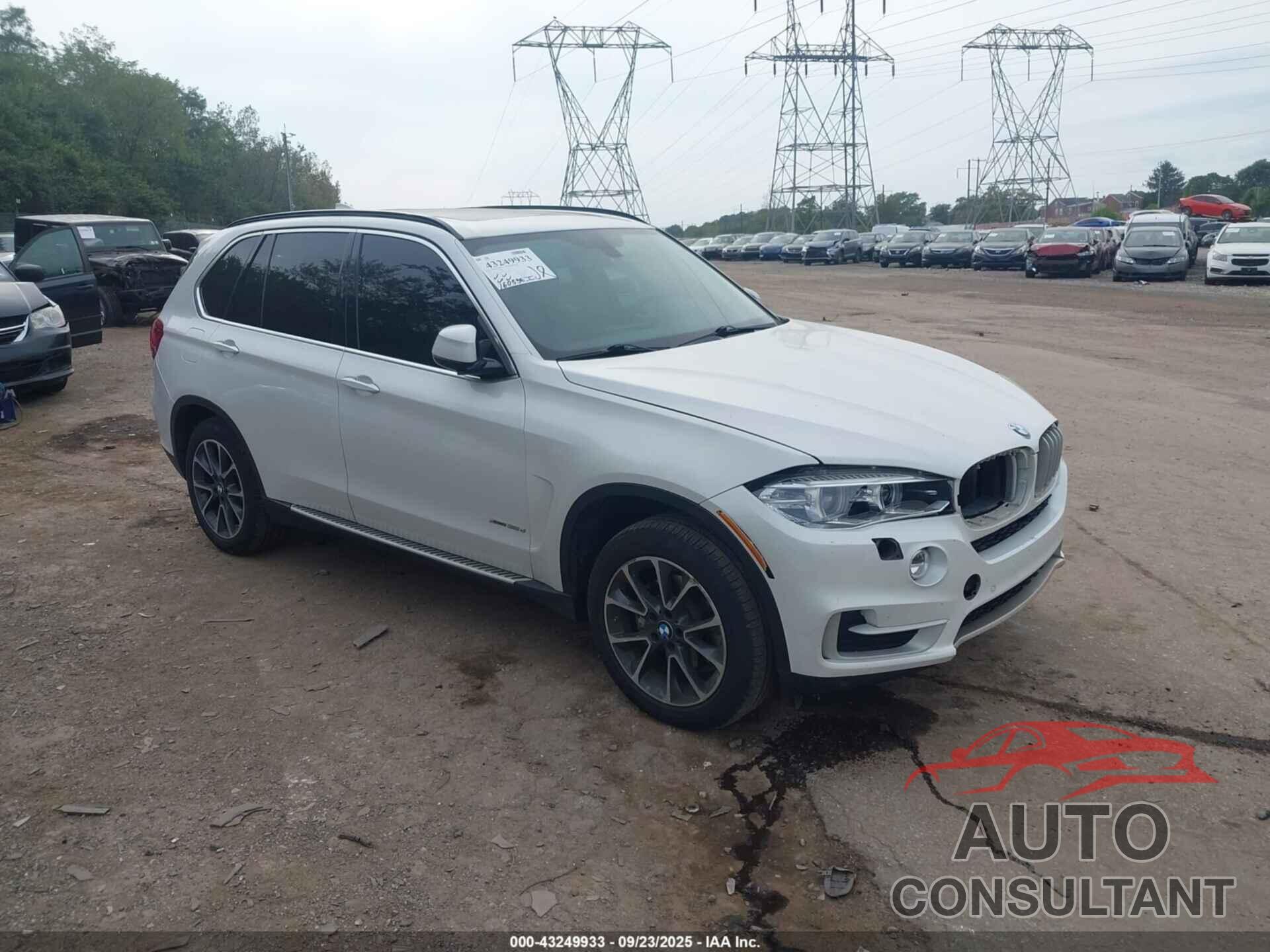 BMW X5 2015 - 5UXKS4C53F0J99604