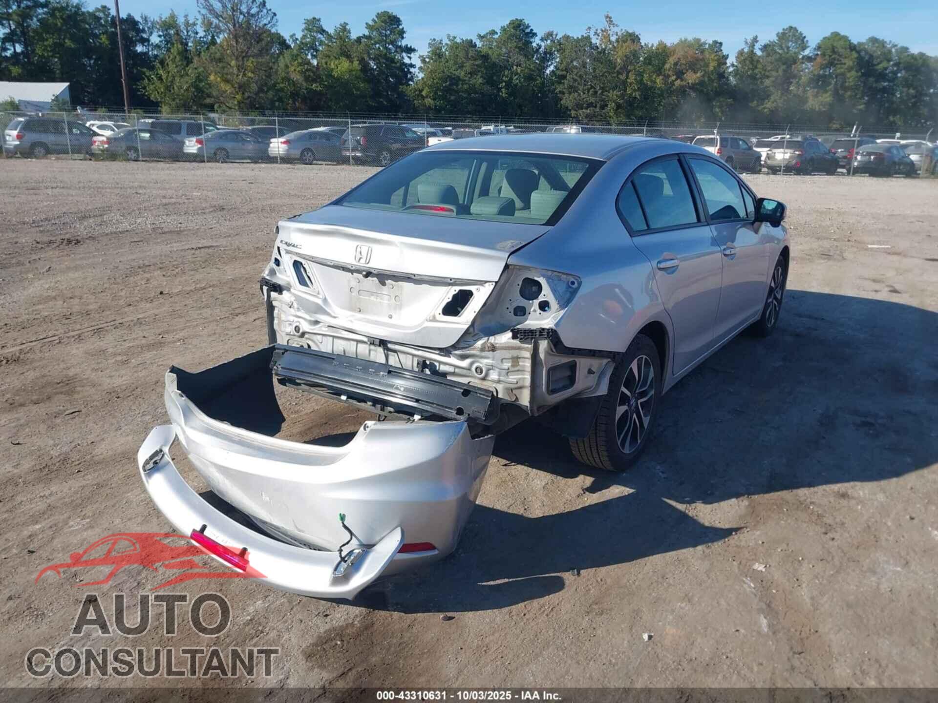 HONDA CIVIC 2014 - 2HGFB2F83EH524924