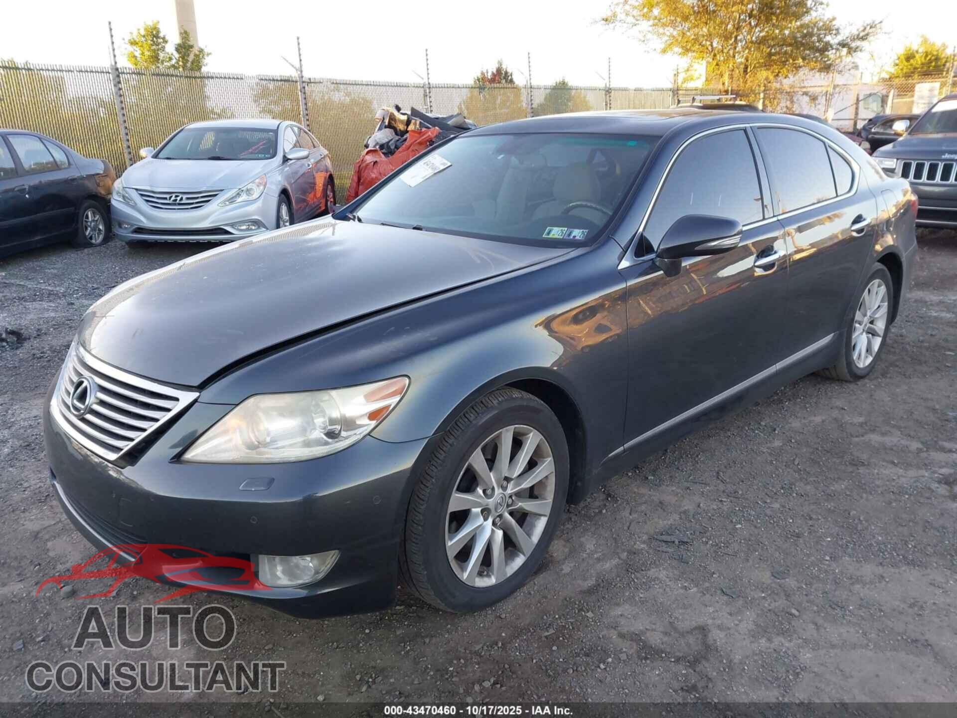 LEXUS LS 460 2011 - JTHCL5EF0B5010112