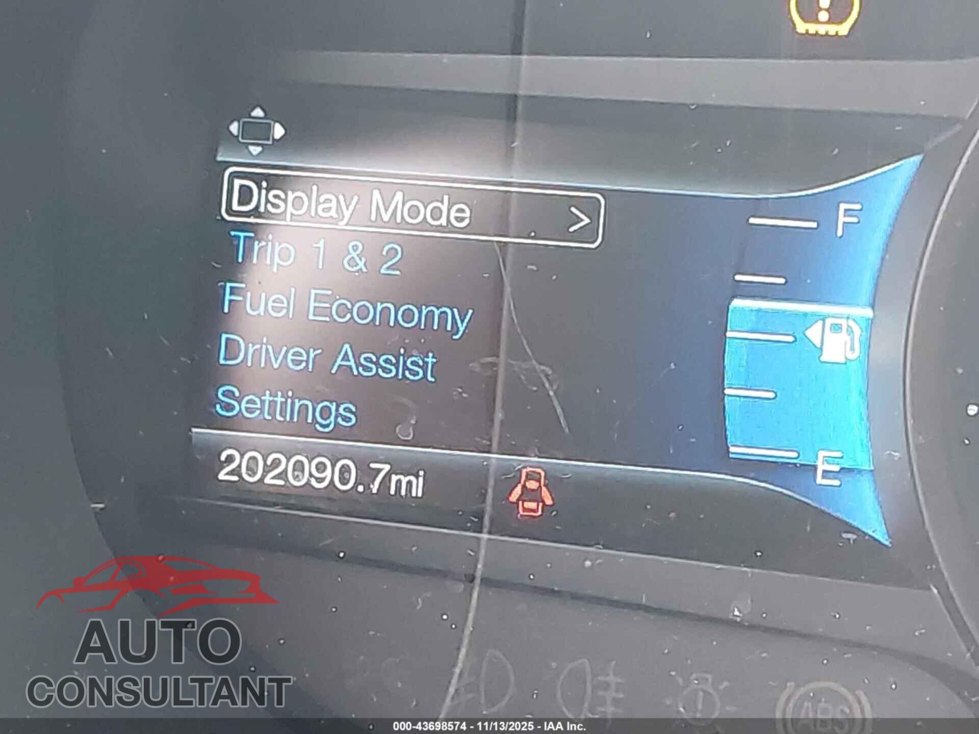 FORD EDGE 2015 - 2FMTK3J99FBB25166