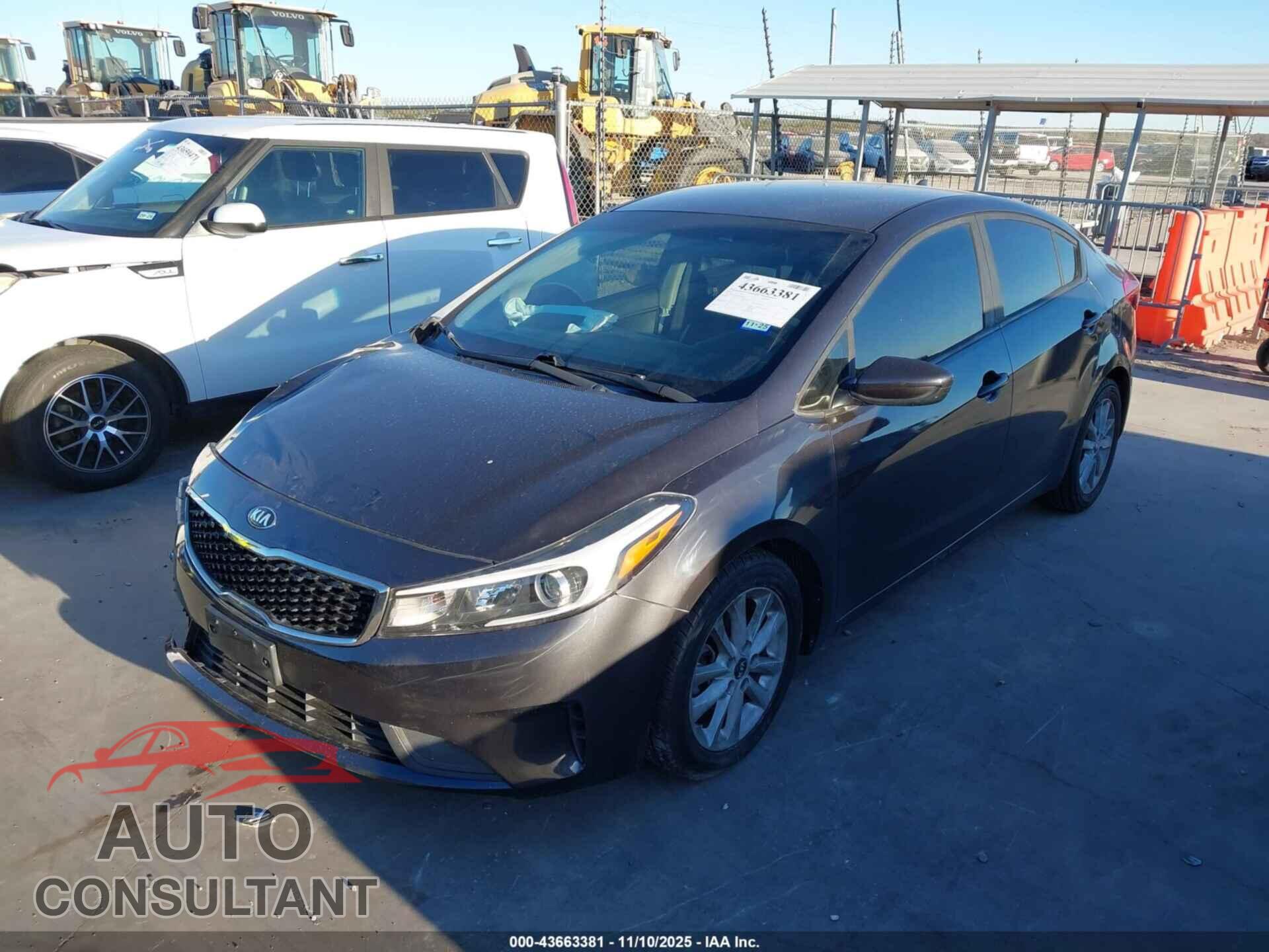 KIA FORTE 2017 - 3KPFL4A79HE020030