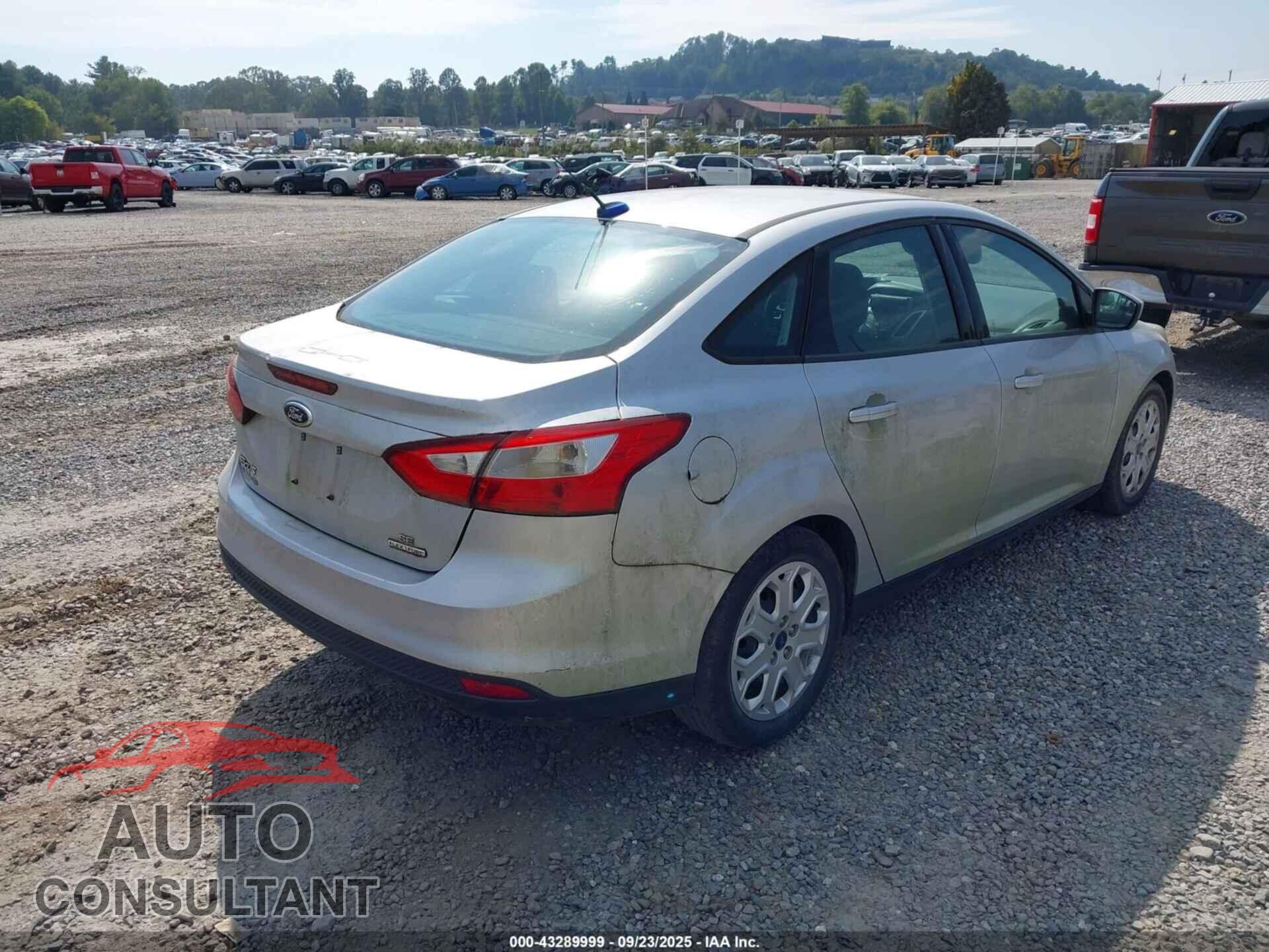 FORD FOCUS 2012 - 1FAHP3F2XCL443807