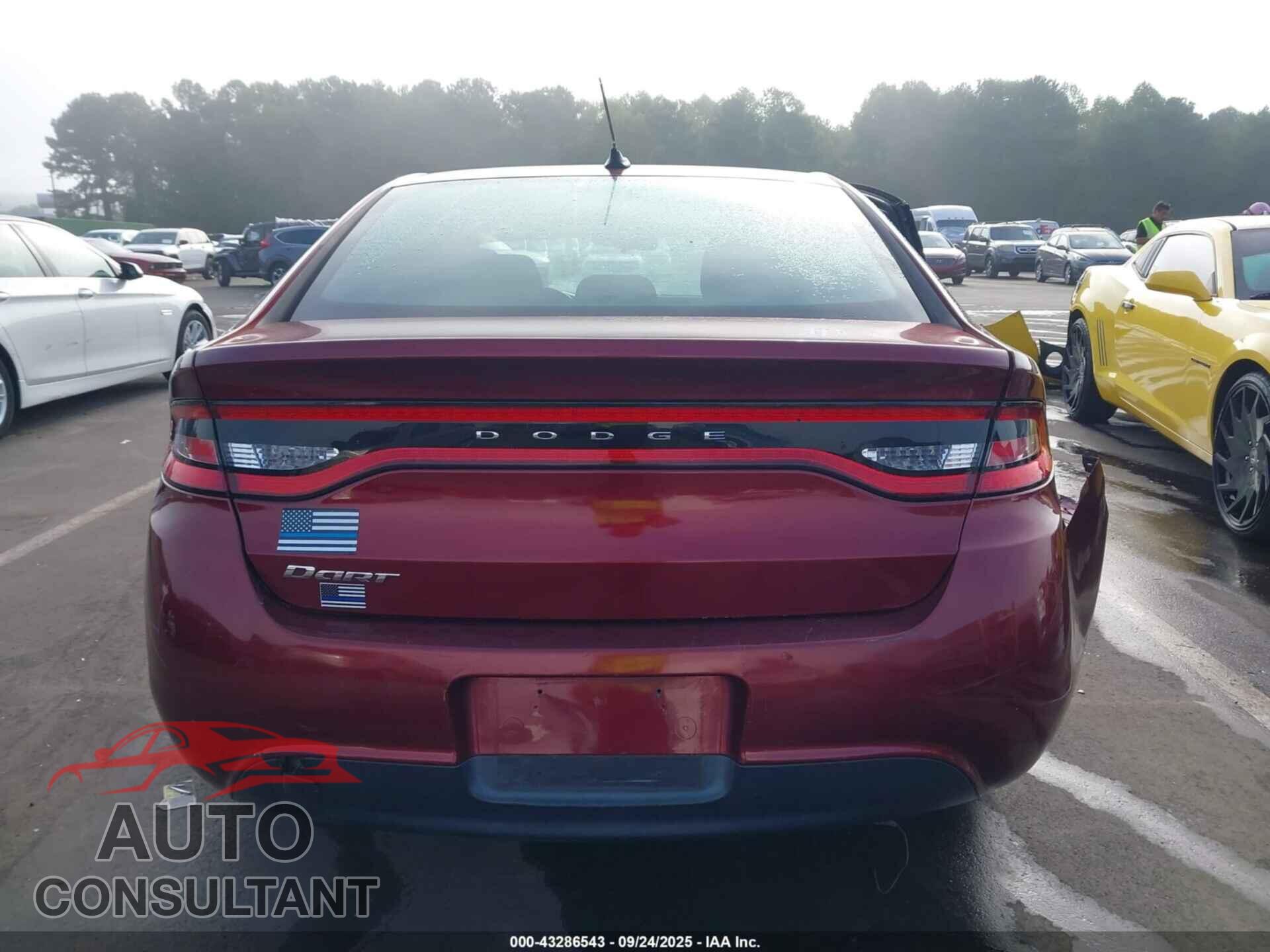DODGE DART 2015 - 1C3CDFAA5FD300473