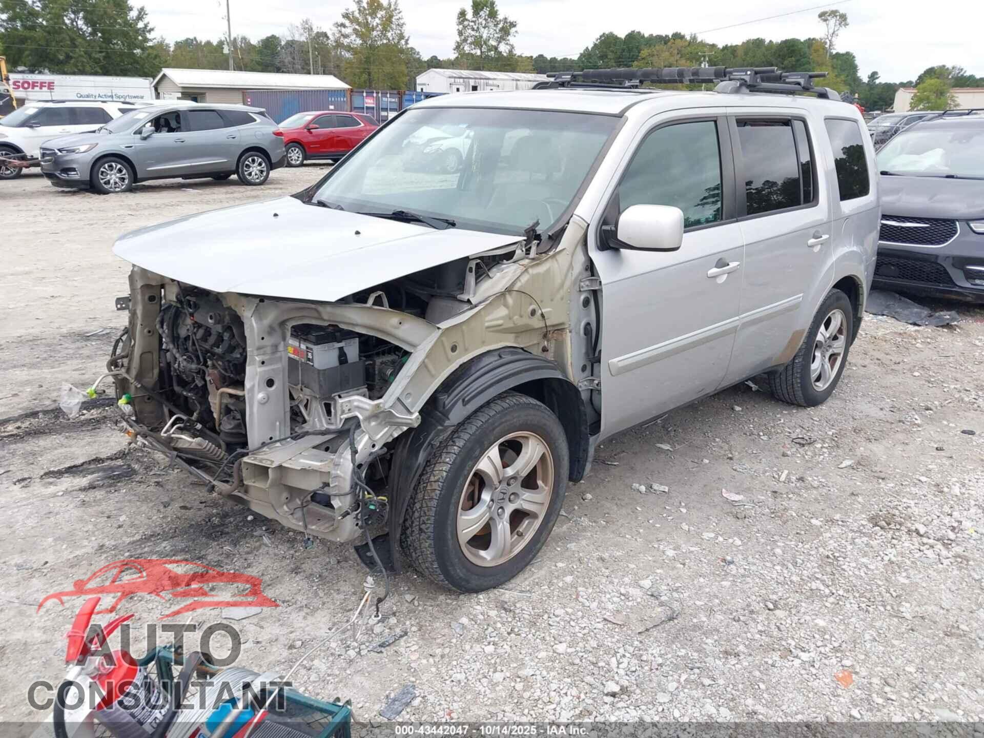 HONDA PILOT 2012 - 5FNYF4H62CB012111