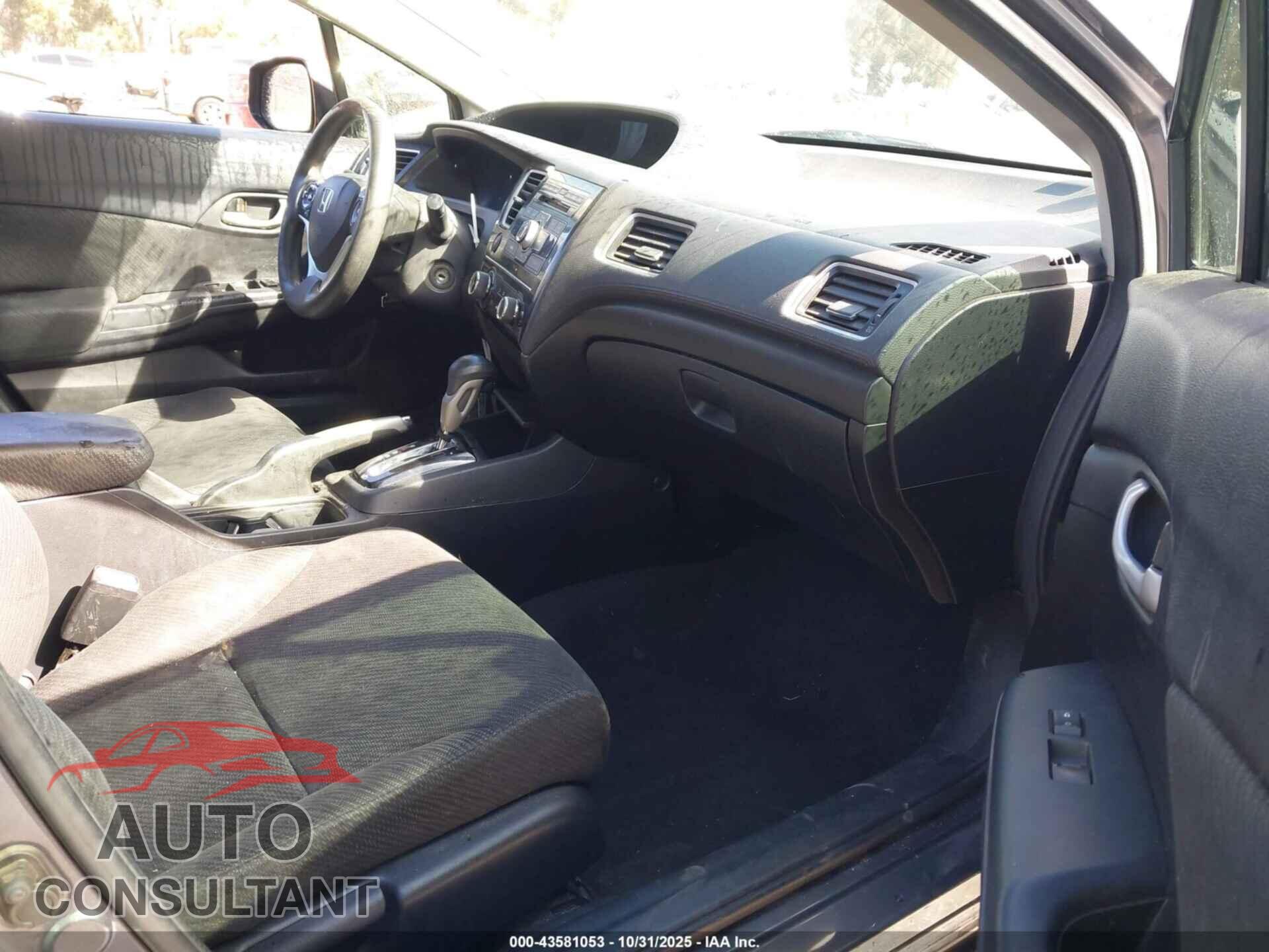 HONDA CIVIC 2013 - 19XFB2F53DE294302