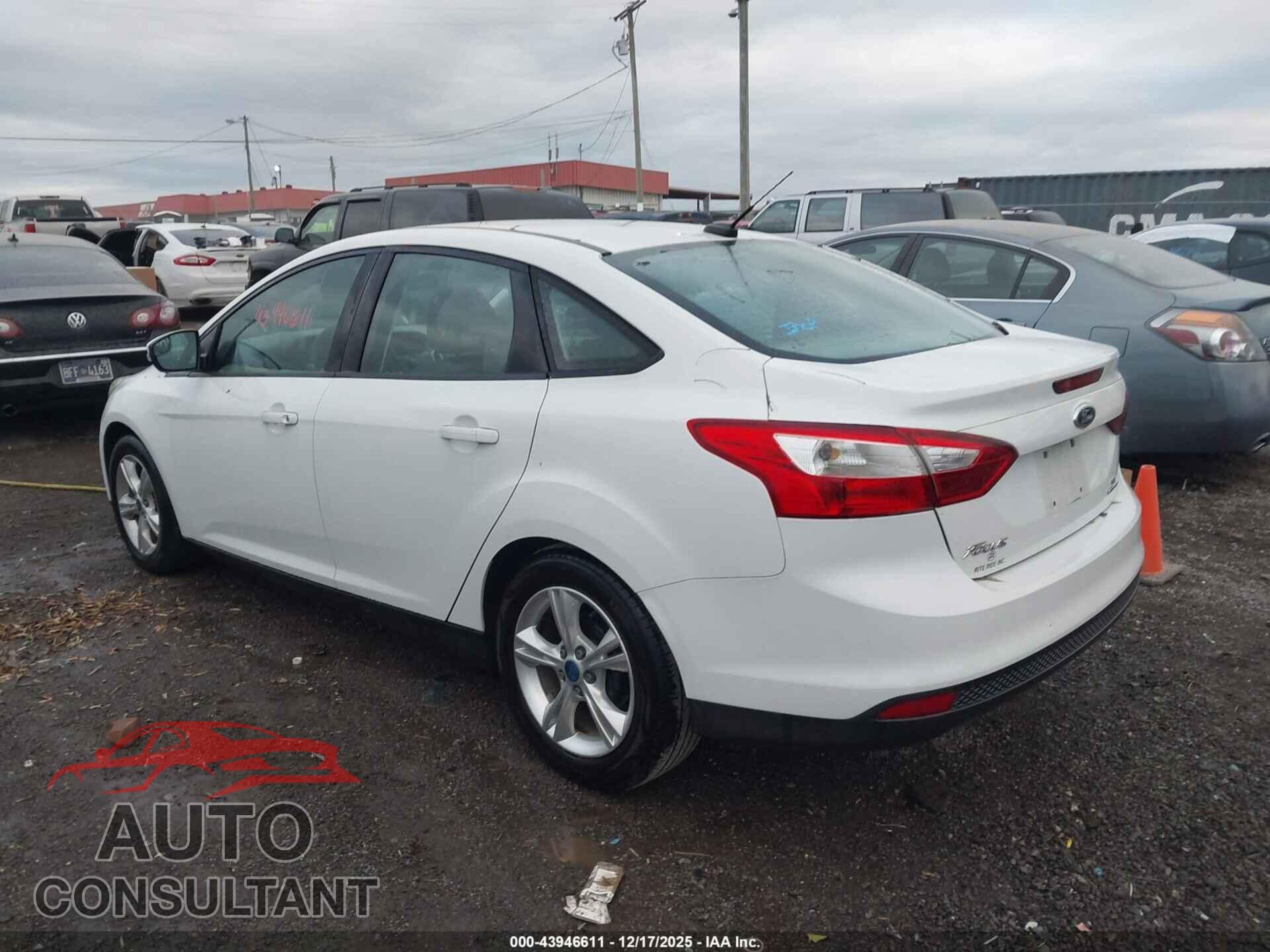 FORD FOCUS 2014 - 1FADP3F28EL103315