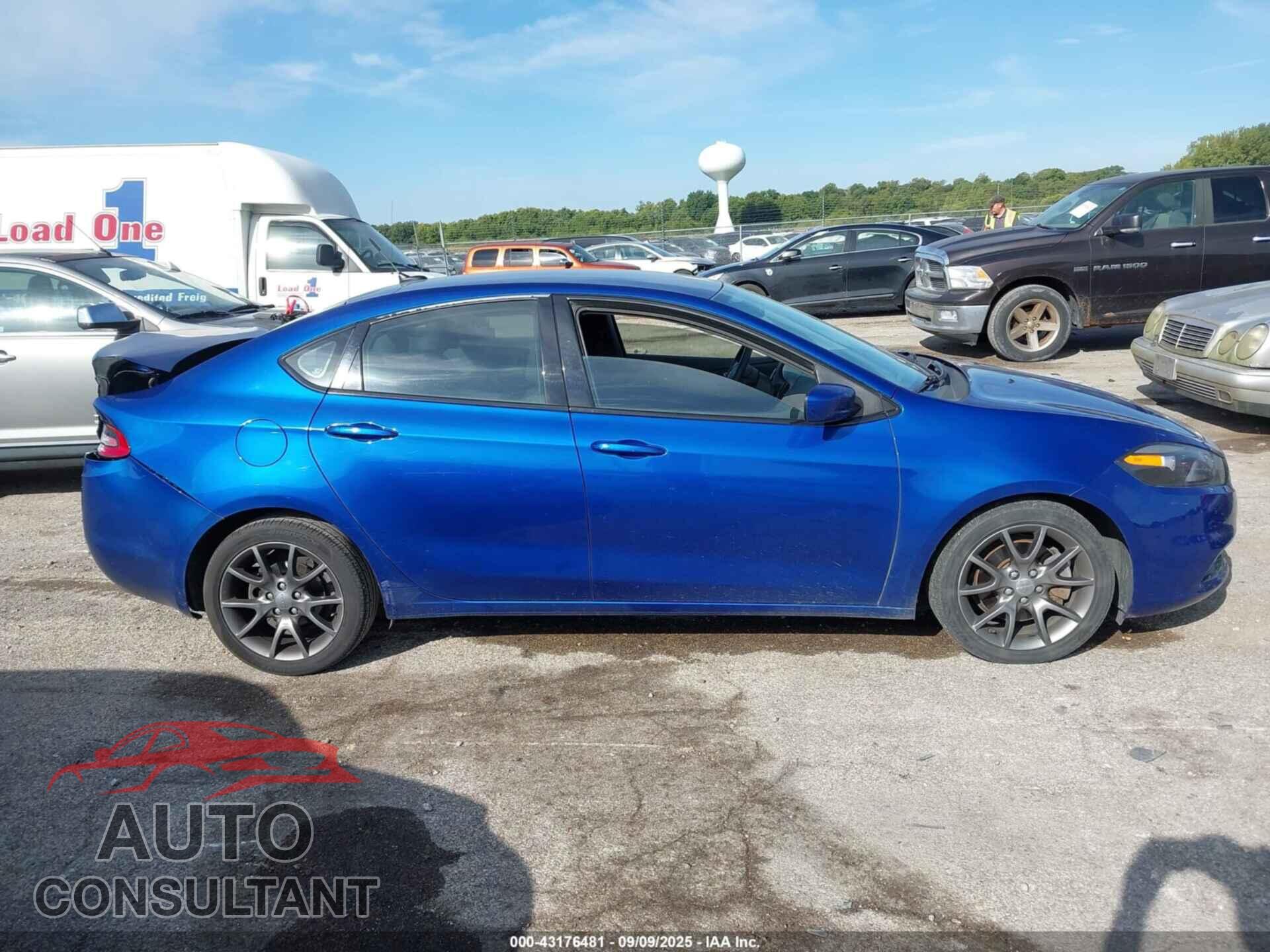 DODGE DART 2013 - 1C3CDFBA1DD181641