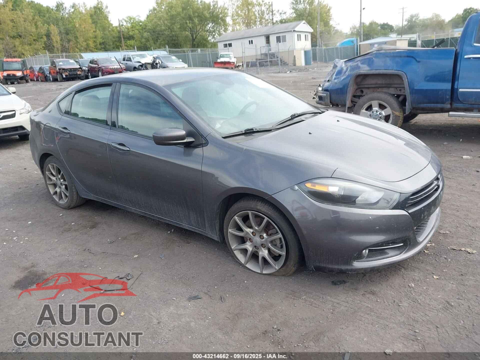 DODGE DART 2015 - 1C3CDFBB5FD120370