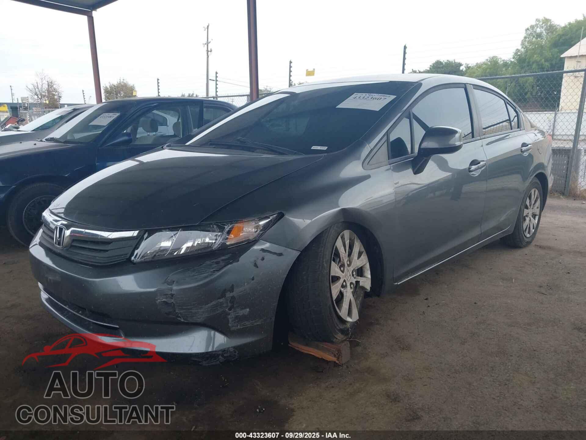 HONDA CIVIC 2012 - 19XFB2F5XCE001168