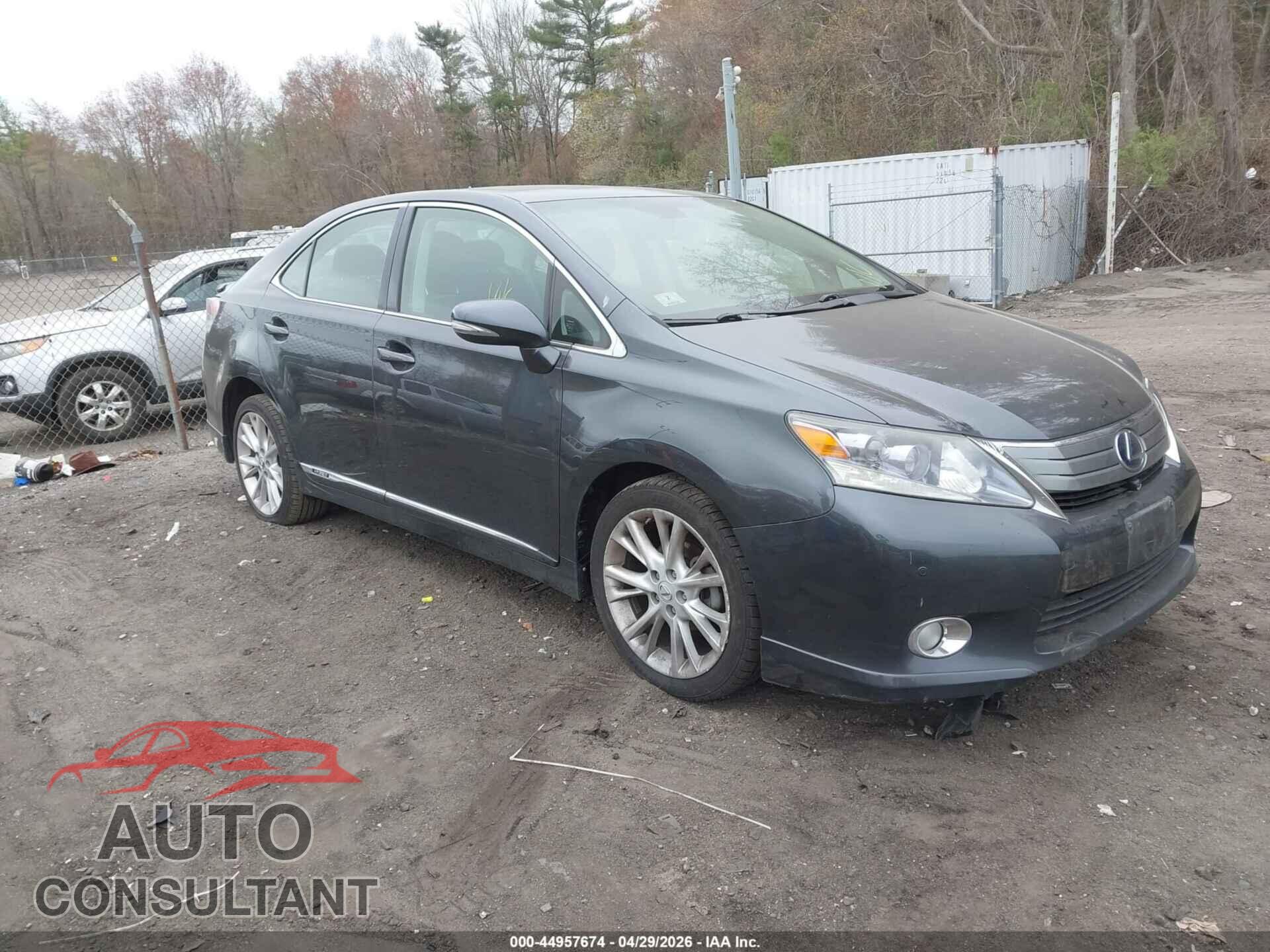 LEXUS HS 250H 2010 - JTHBB1BA2A2014386