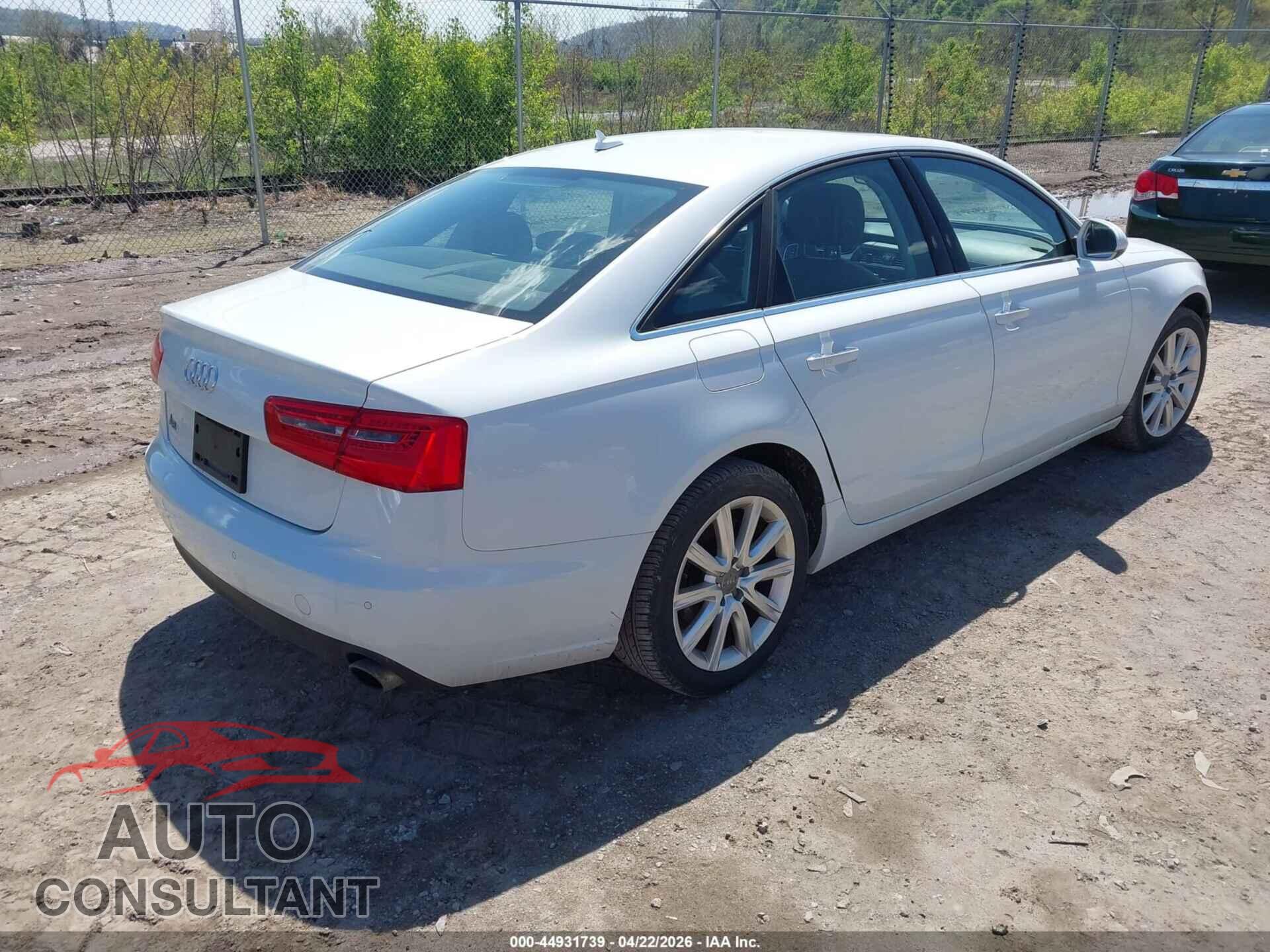 AUDI A6 2013 - WAUGFAFC0DN014751