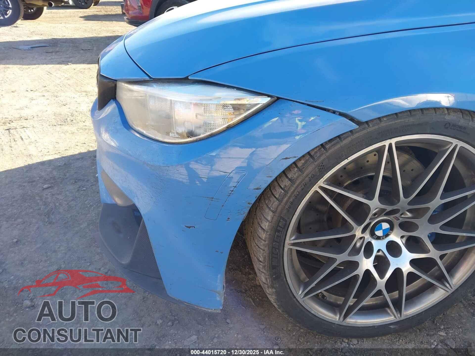 BMW M3 2017 - WBS8M9C54H5G42427