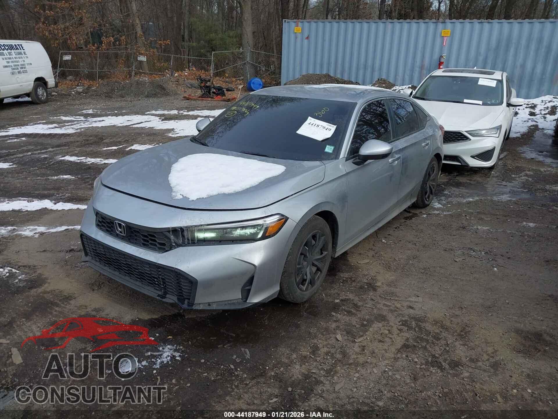 HONDA CIVIC 2025 - 2HGFE2F25SH576232