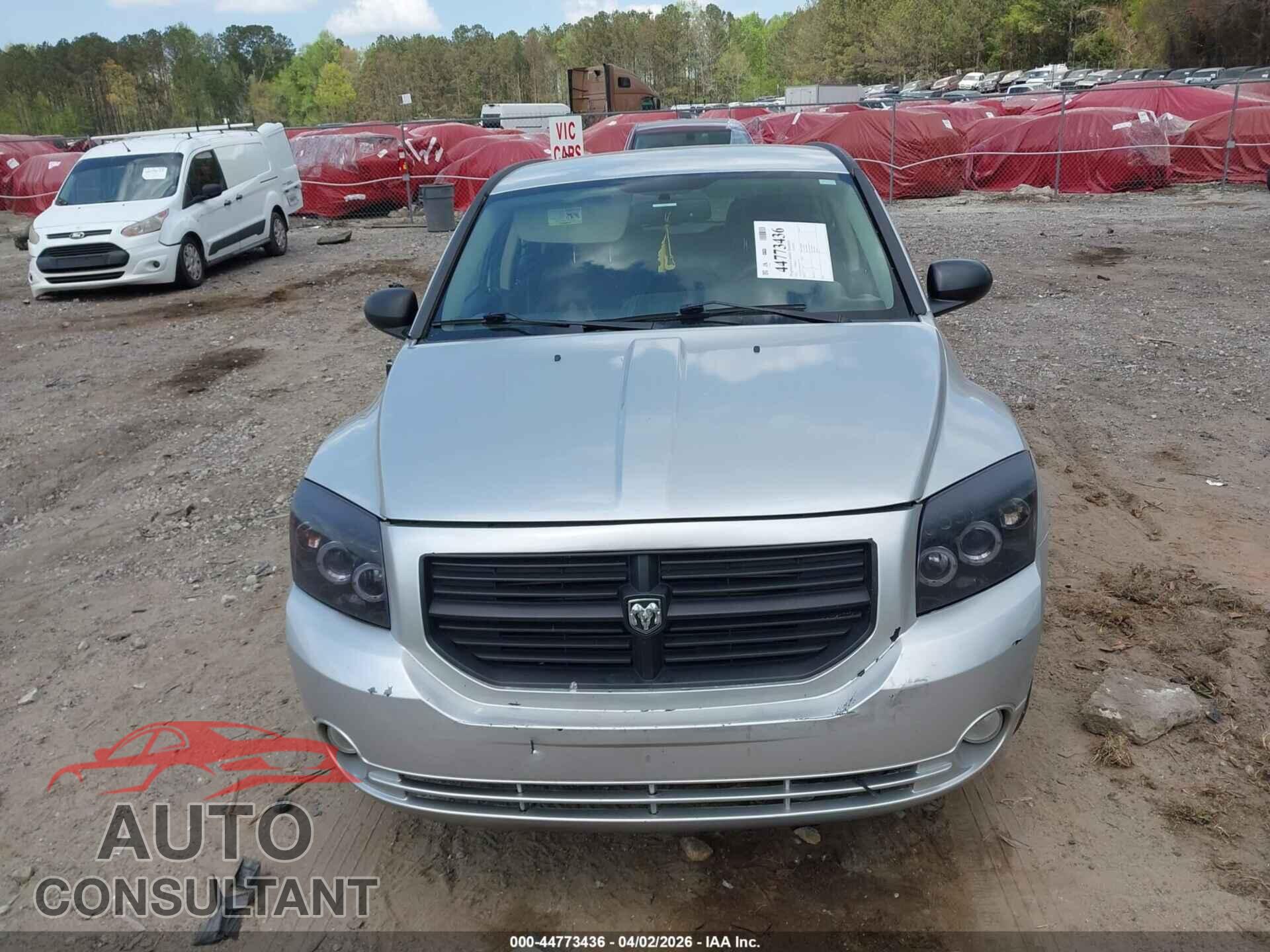 DODGE CALIBER 2012 - 1C3CDWDA4CD534773