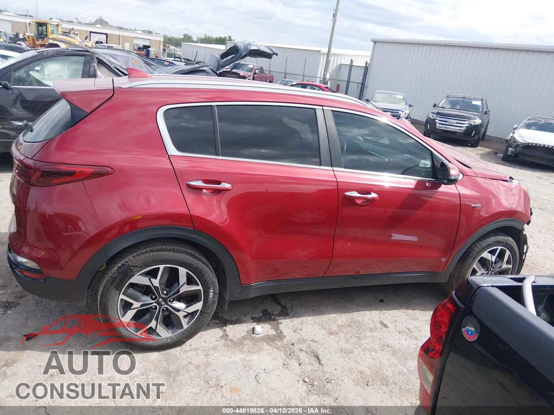 KIA SPORTAGE 2020 - KNDPNCAC8L7740014