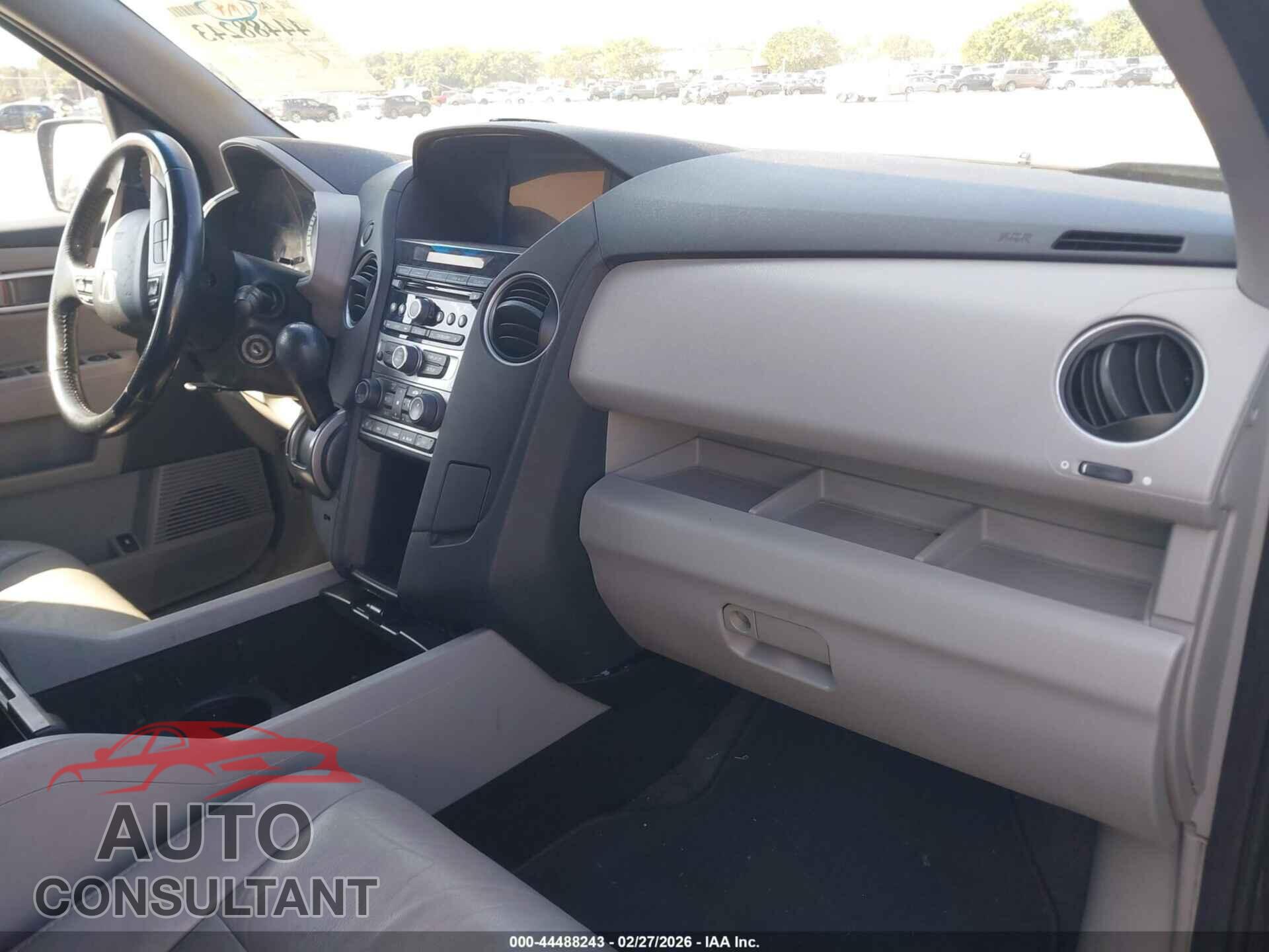HONDA PILOT 2012 - 5FNYF3H51CB032108