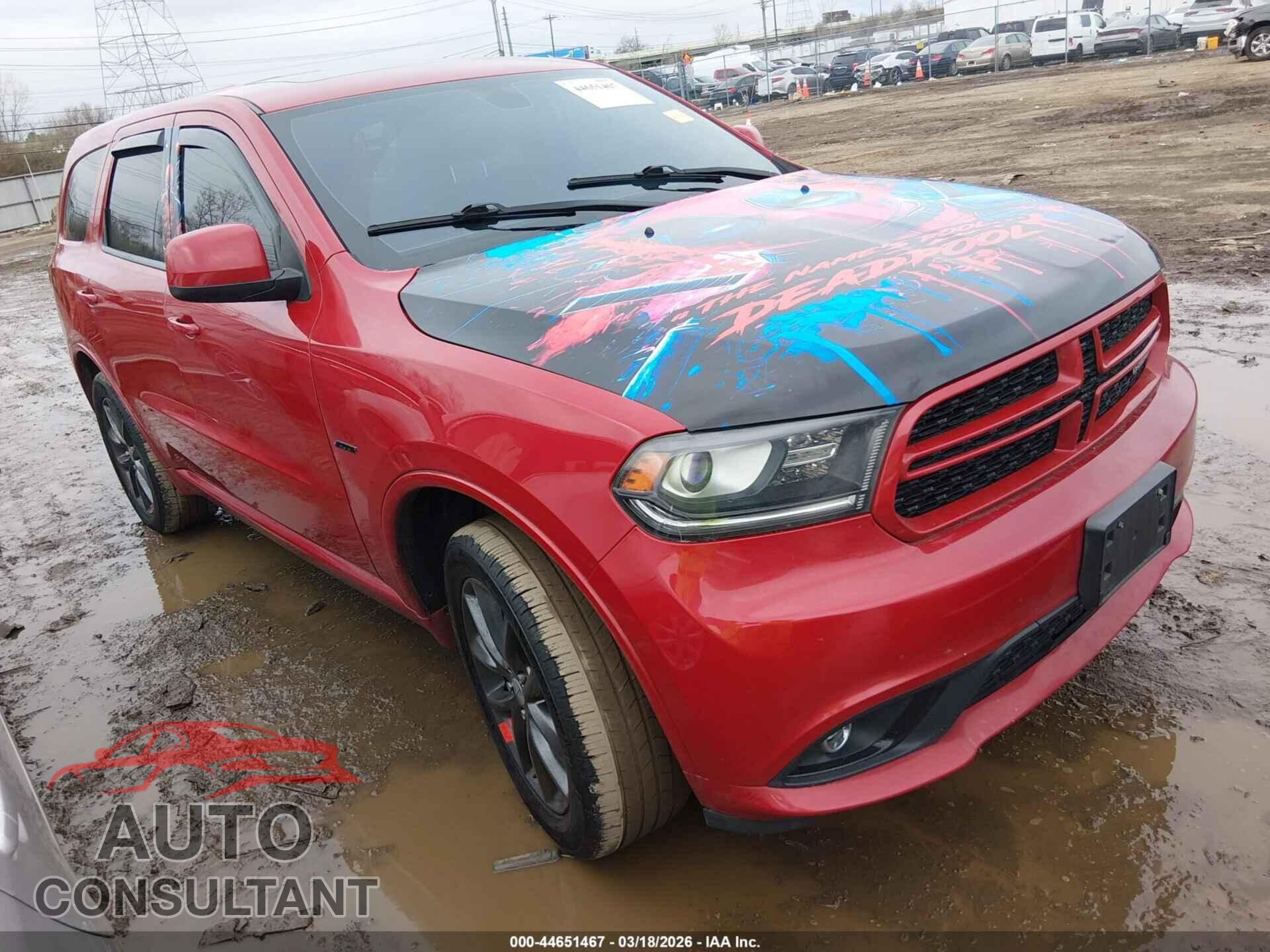 DODGE DURANGO 2014 - 1C4RDJAG0EC332457