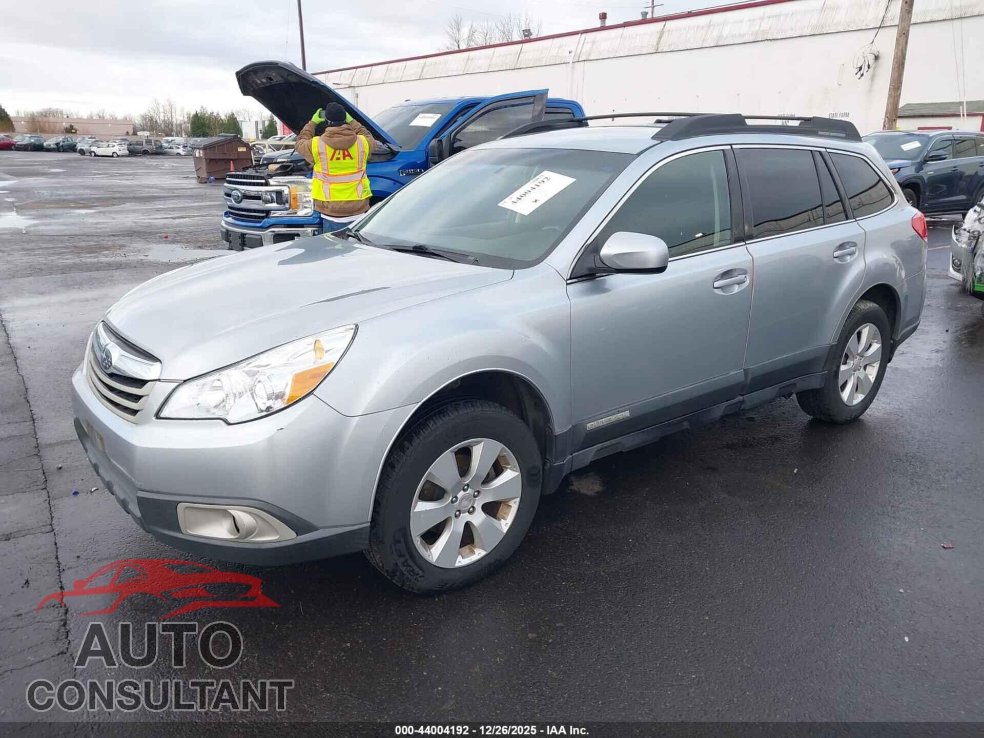 SUBARU OUTBACK 2012 - 4S4BRBCC5C3280741