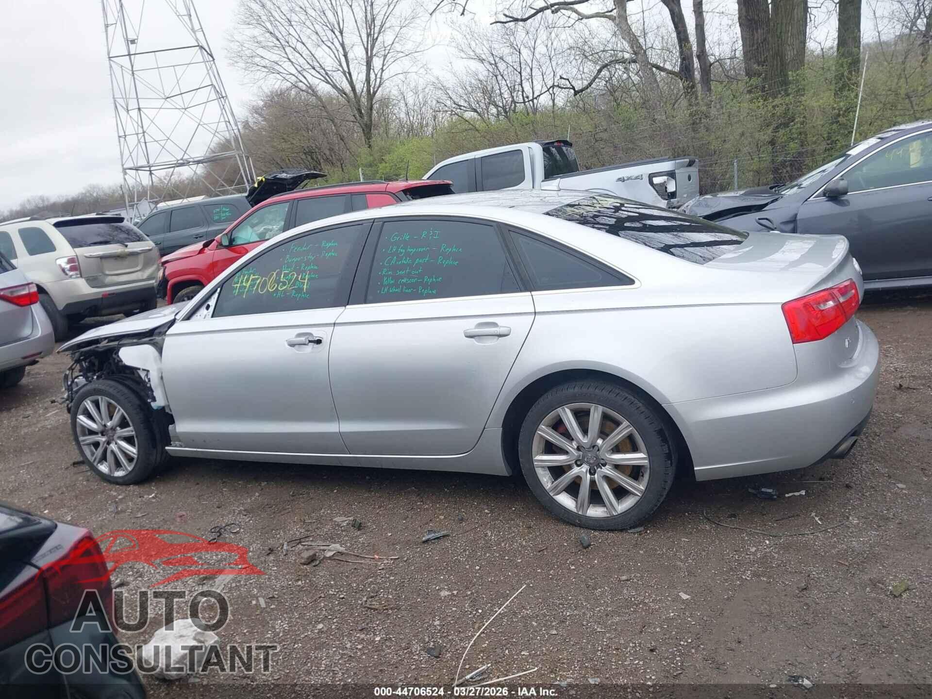 AUDI A6 2014 - WAUGFAFC4EN059581