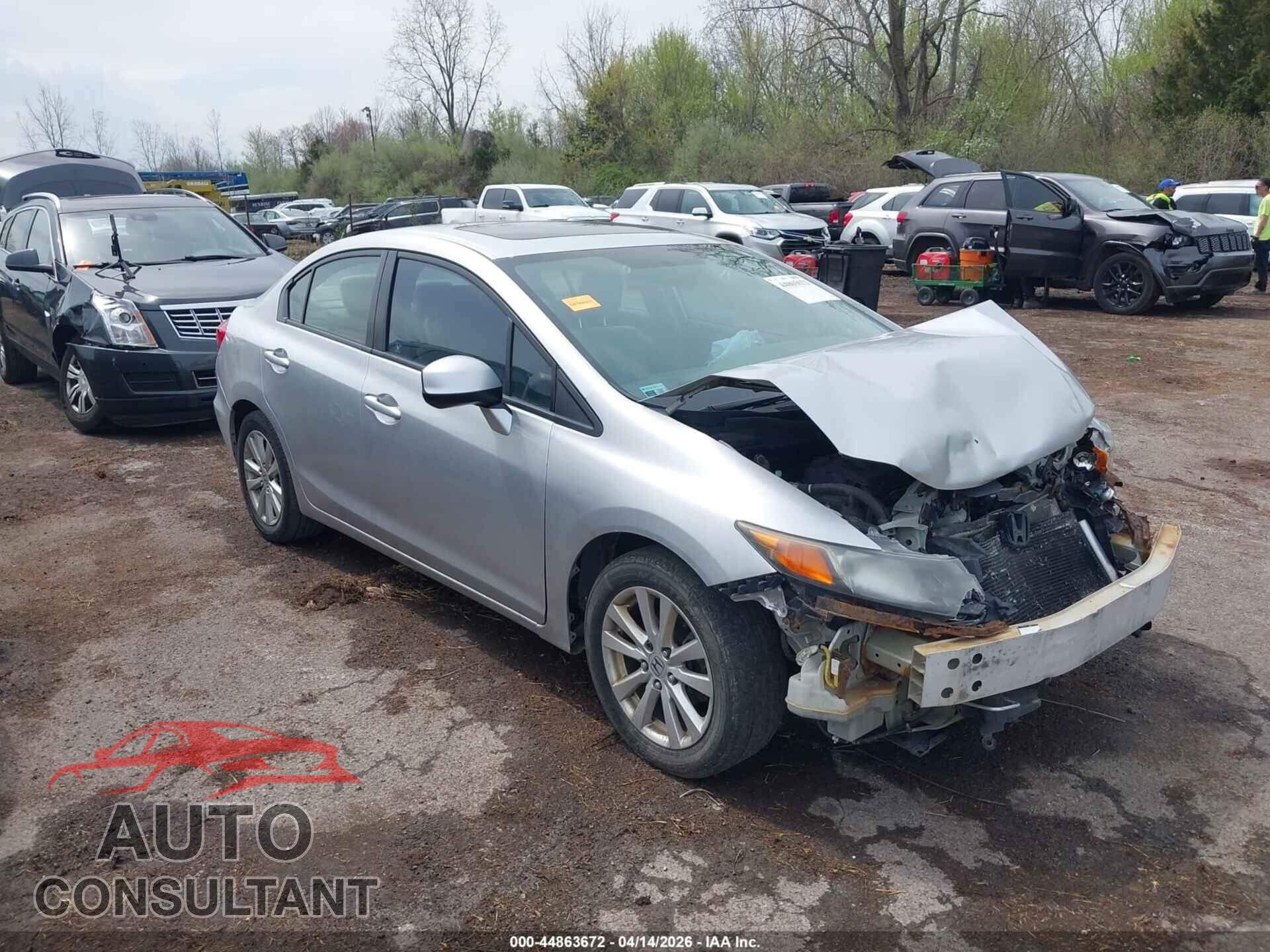HONDA CIVIC 2012 - 2HGFB2F85CH319876