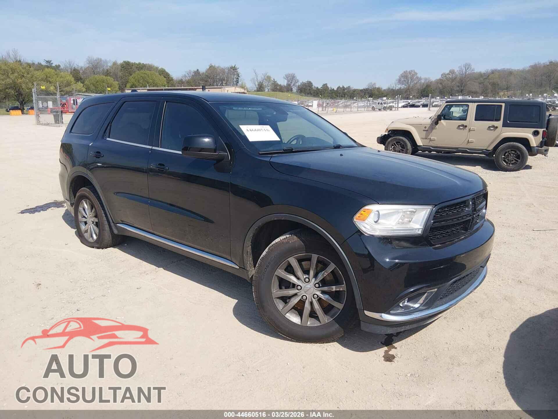 DODGE DURANGO 2017 - 1C4RDJFG8HC681640